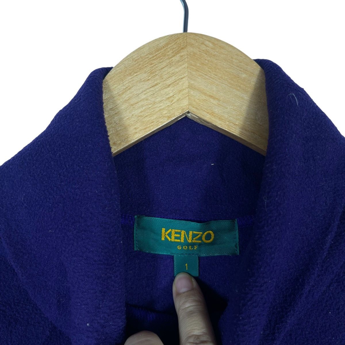 Kenzo Kenzo Golf Turtle Neck Long Sleeve Minimal Embroidered Size US S / EU 44-46 / 1 - 3 Thumbnail