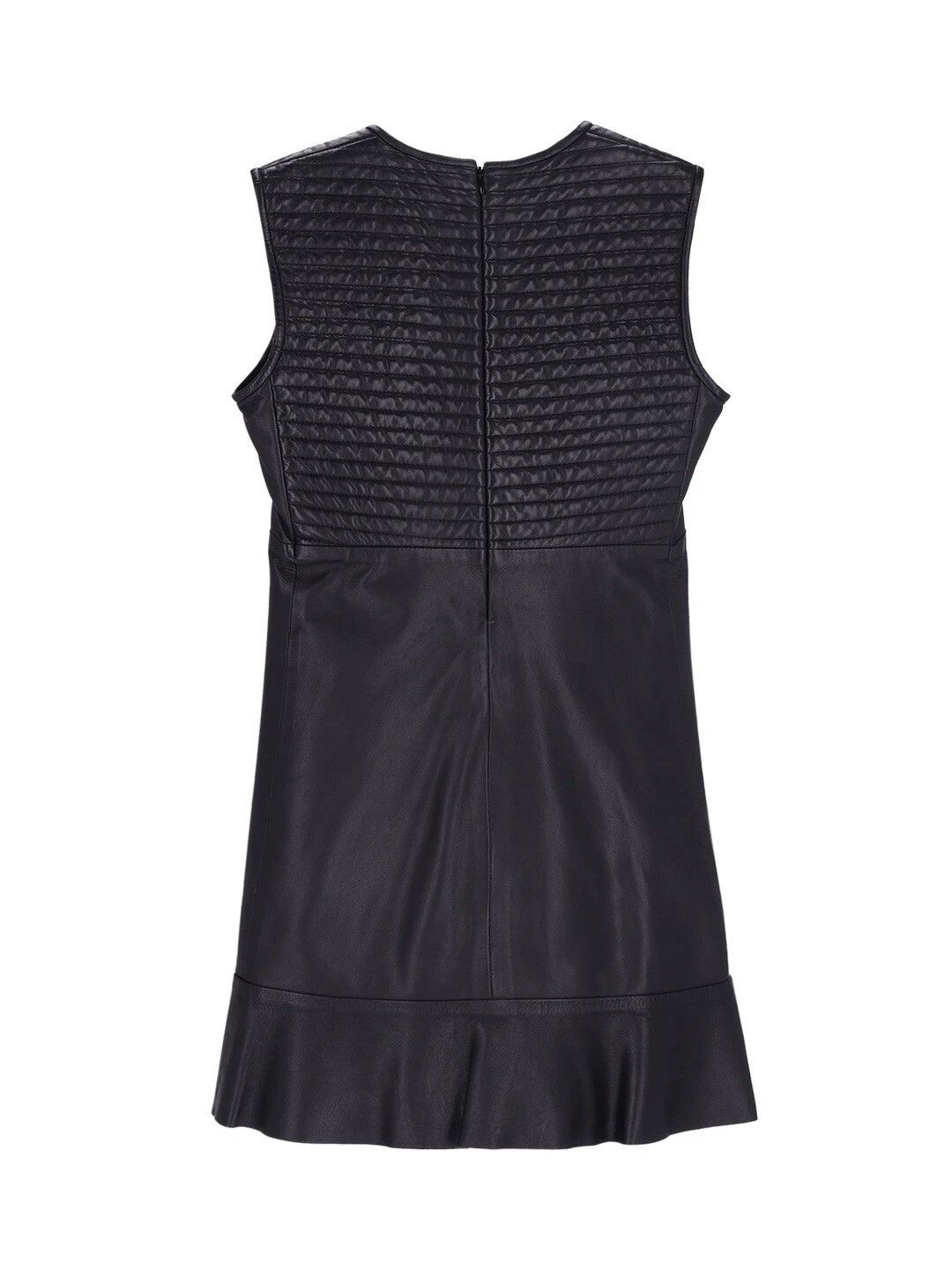Balenciaga Balenciaga Paris Rare Women’s Leather Midi Dress Black Size S / US 4 / IT 40 - 5 Thumbnail