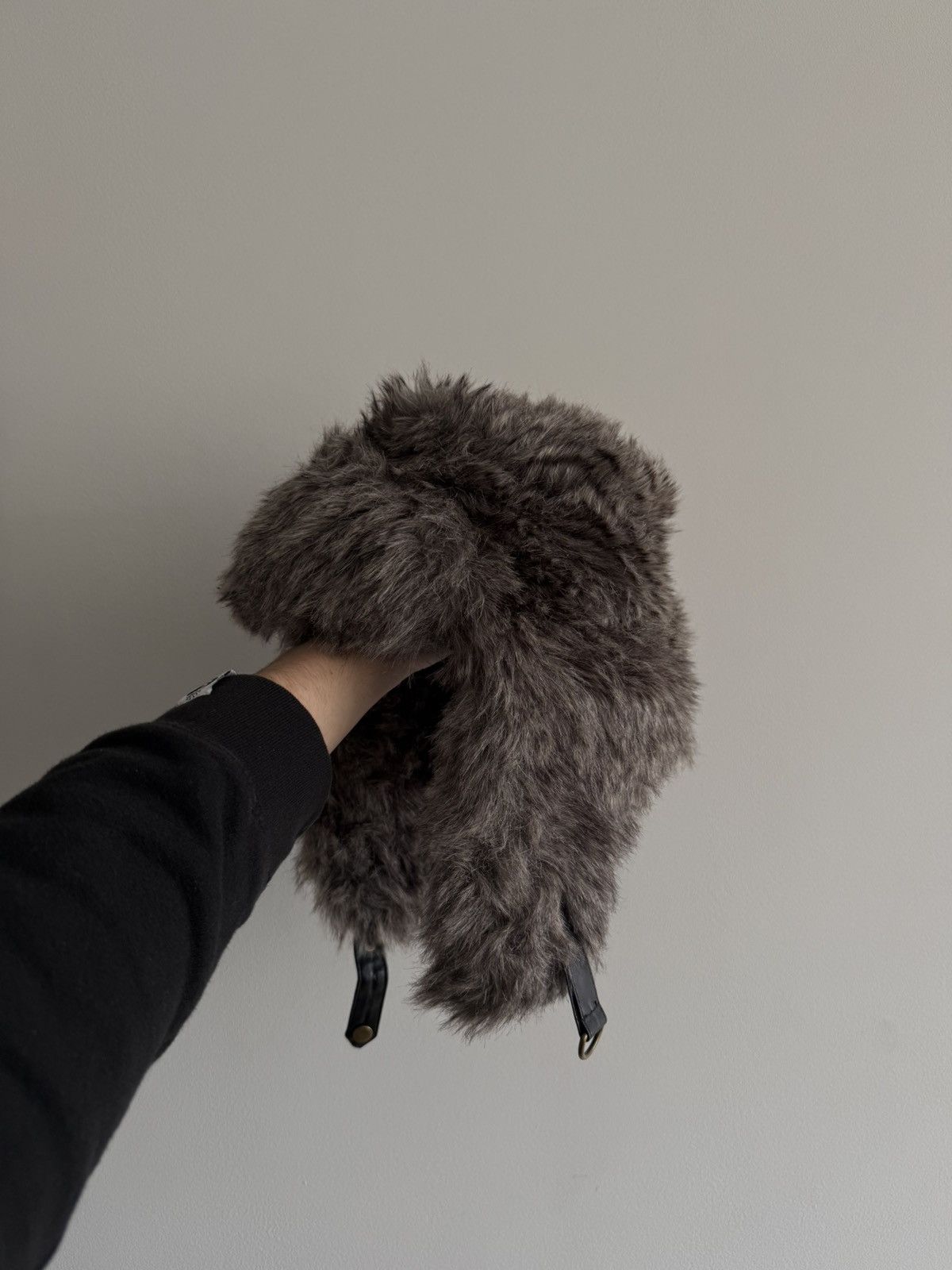 Hysteric Glamour Vinatge Hysteric Glamour Style Type Fur Mohair Fuzzy Hat Y2K Size ONE SIZE - 2 Thumbnail