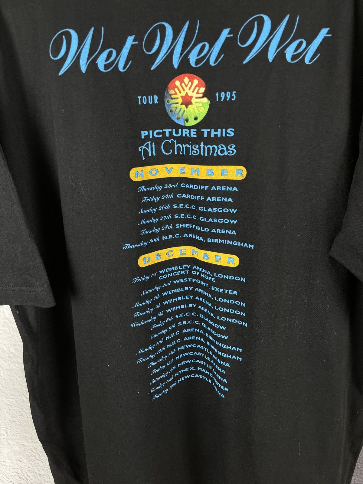 Band Tees Wet Wet Wet Picture This at Christmas 1995 tour band tee Size US XL / EU 56 / 4 - 12 Thumbnail