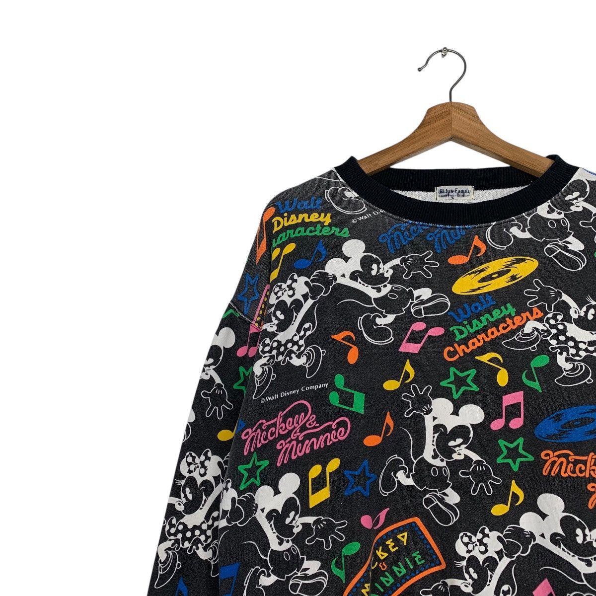 Disney Vintage Walt Disney Mickey & Minnie Fullprint sweatshirt Size US M / EU 48-50 / 2 - 6 Thumbnail