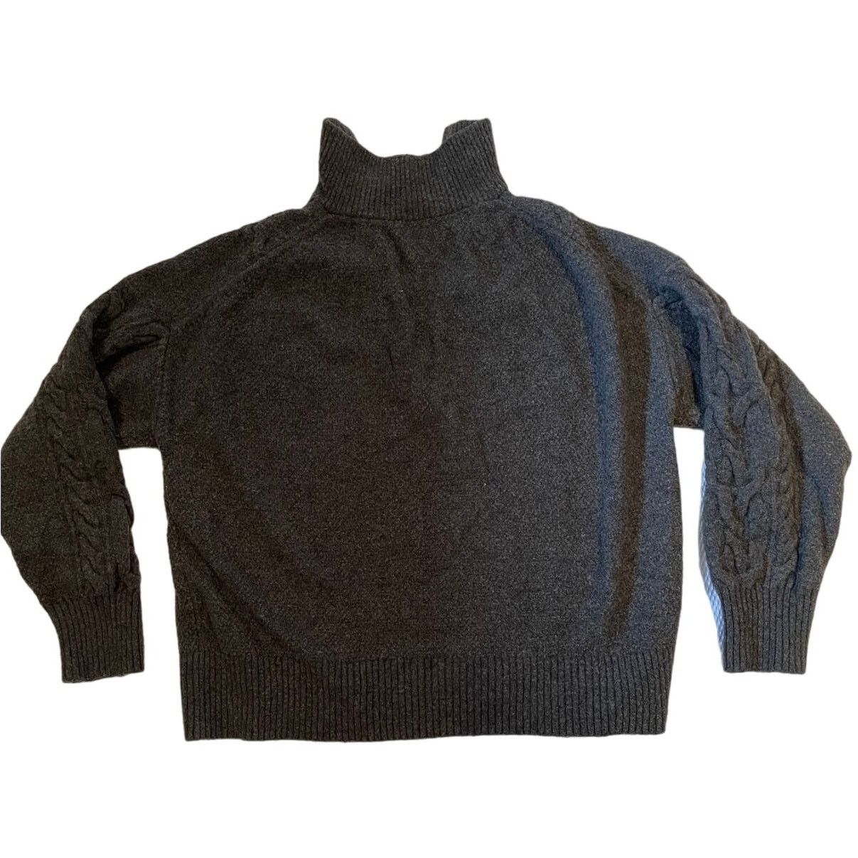 J.Crew J.Crew Merino Wool Alpaca Blend 1/4 Zip Knit Sweater Large Size L / US 10 / IT 46 - 3 Thumbnail