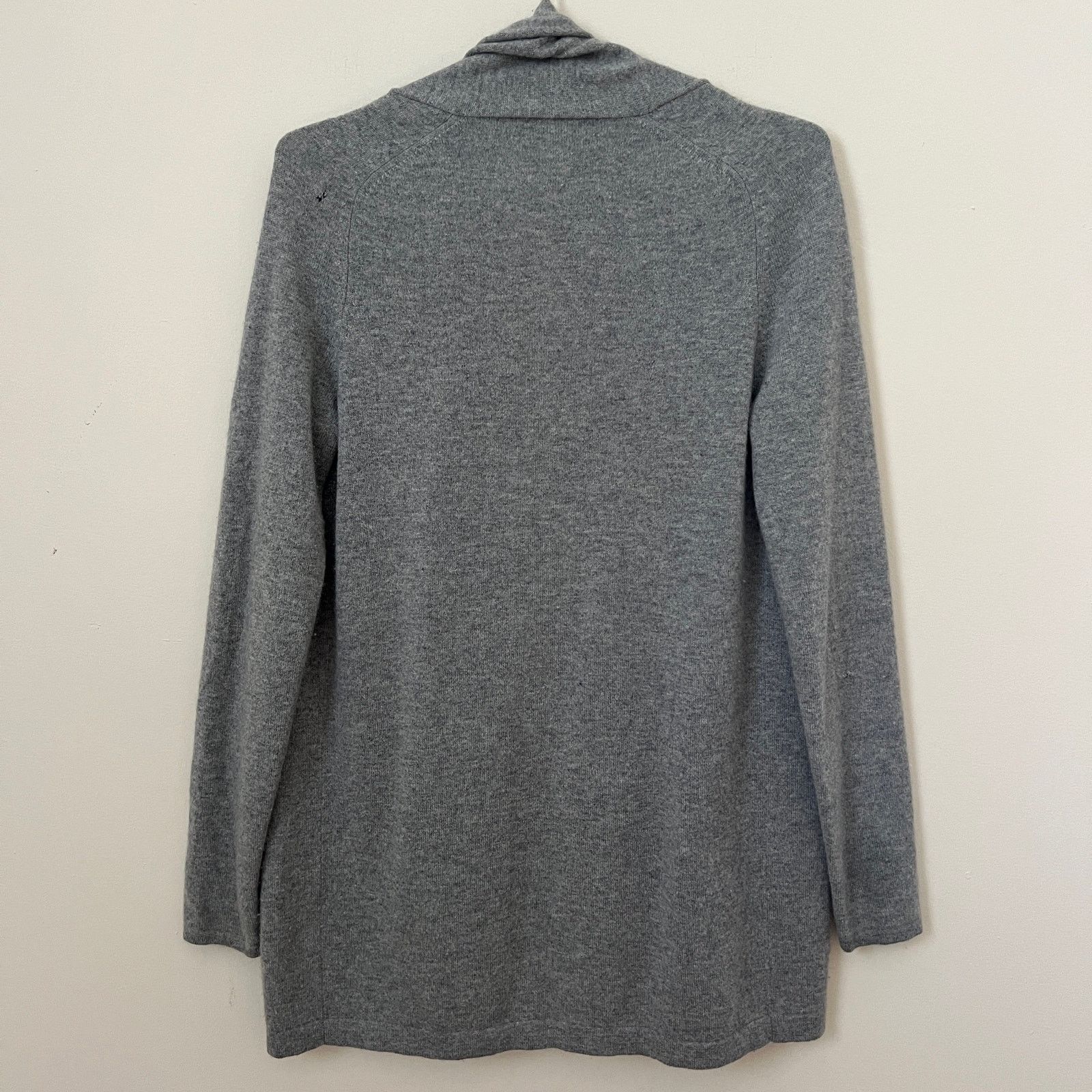 Theory Theory Womens Gray Open Cardigan 100% Cashmere Size S Size S / US 4 / IT 40 - 2 Thumbnail