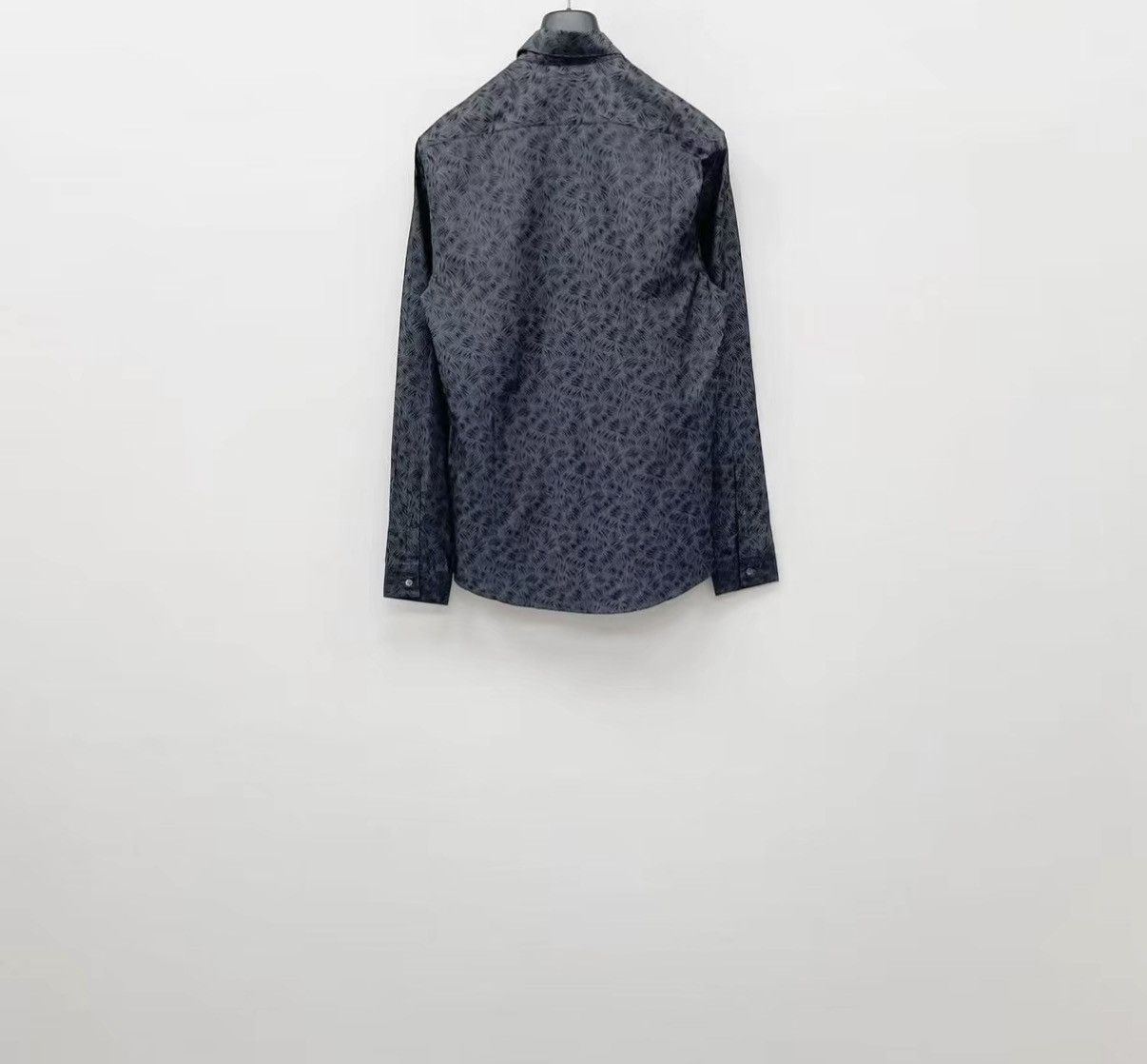 Versace VERSACE Mainline Jacquard Silk Blend Long Sleeve Shirt J30 Size US XXS / EU 40 - 5 Thumbnail