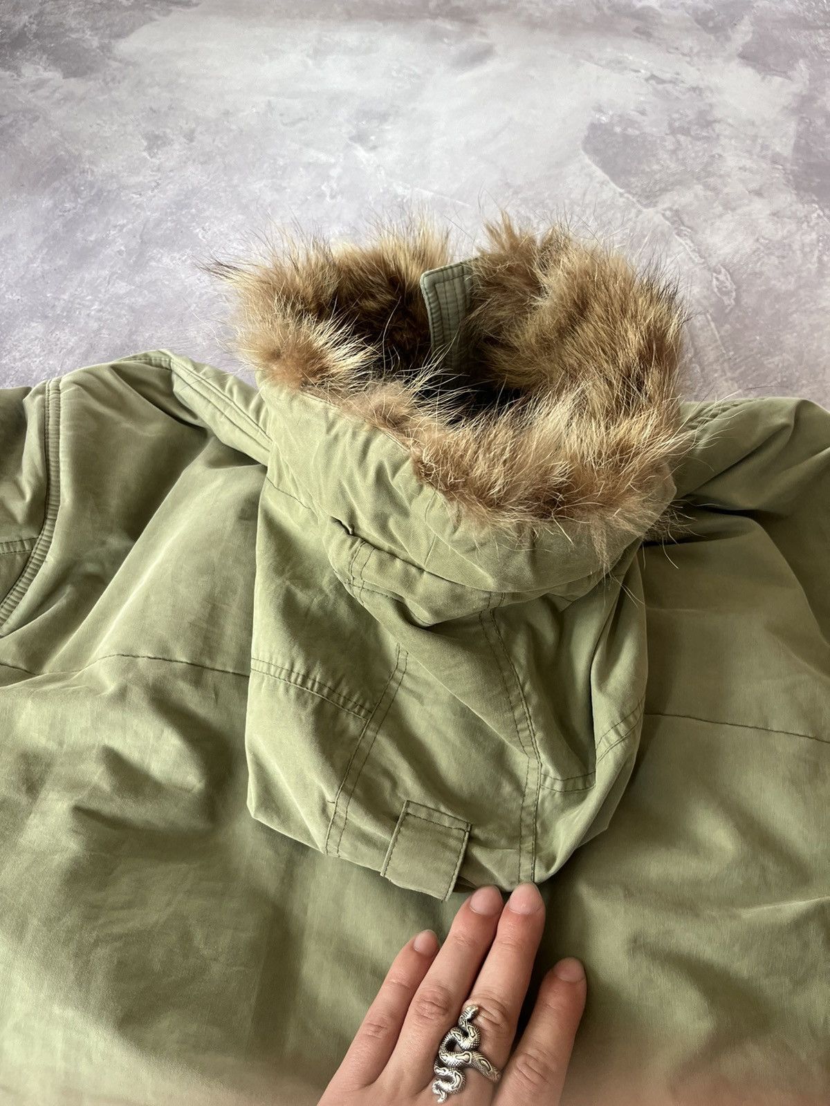 Saint Laurent Paris Vintage 90s Winter YSL Jacket Heavy Parka Jacket Size US L / EU 52-54 / 3 - 21 Thumbnail