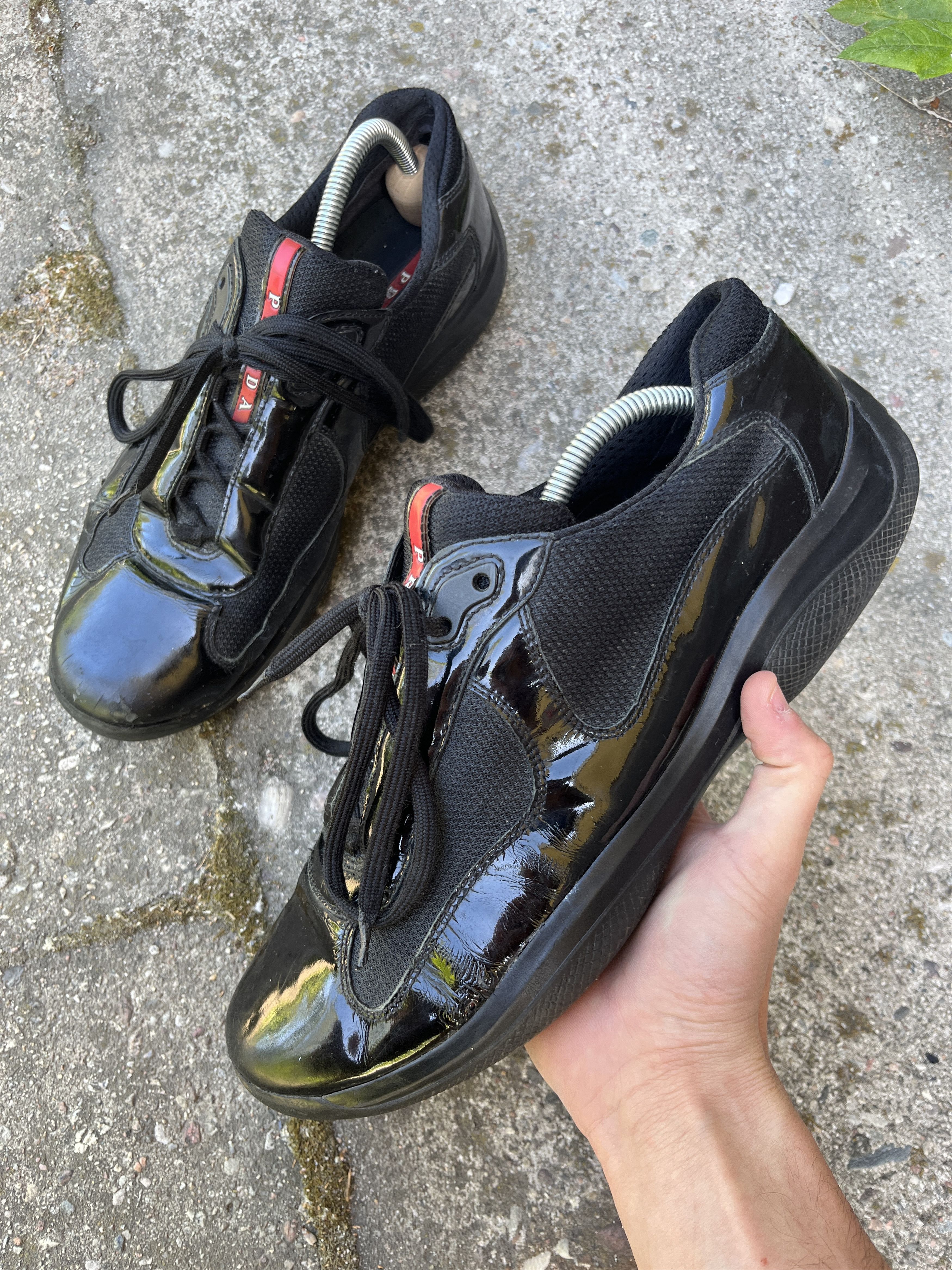 Prada prada americas cup OG version patent shoes Size US 12 / EU 45 - 7 Thumbnail