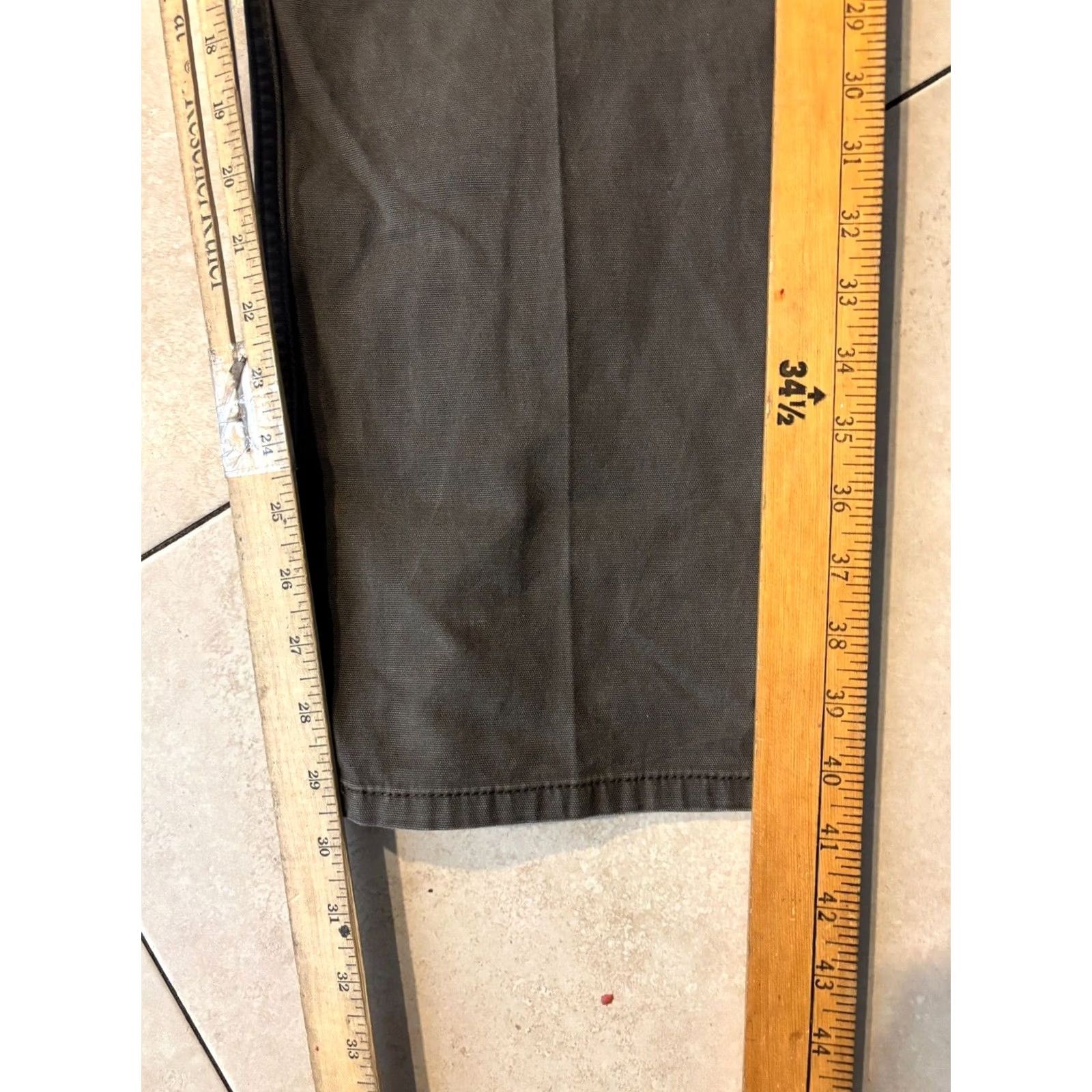 Carhartt Carhartt Rugged Flex Pants Gray Relaxed Fit Canvas 5-Pocket Workwear Mens 40x32 Size US 40 / EU 56 - 6 Thumbnail