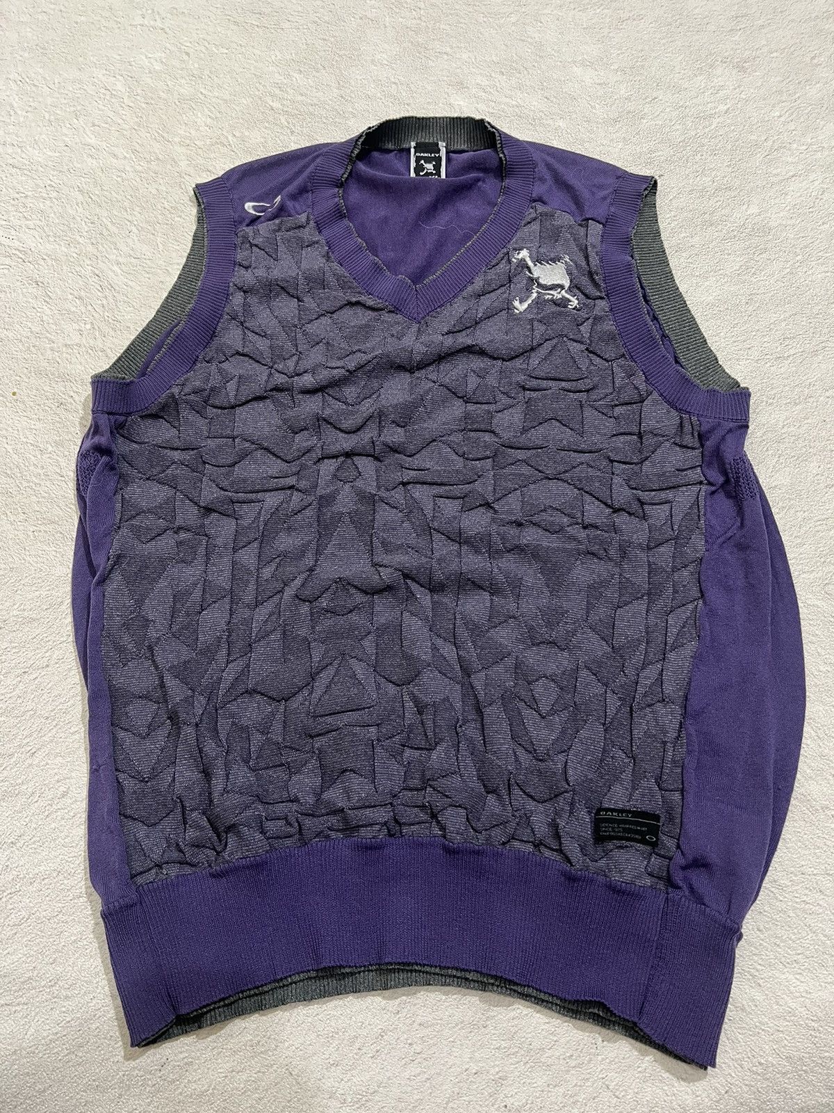 Junya Watanabe 2000s Oakley Software Ruched Pattern Knitwear y2k Lgb Ifsix Size US M / EU 48-50 / 2 - 1 Thumbnail