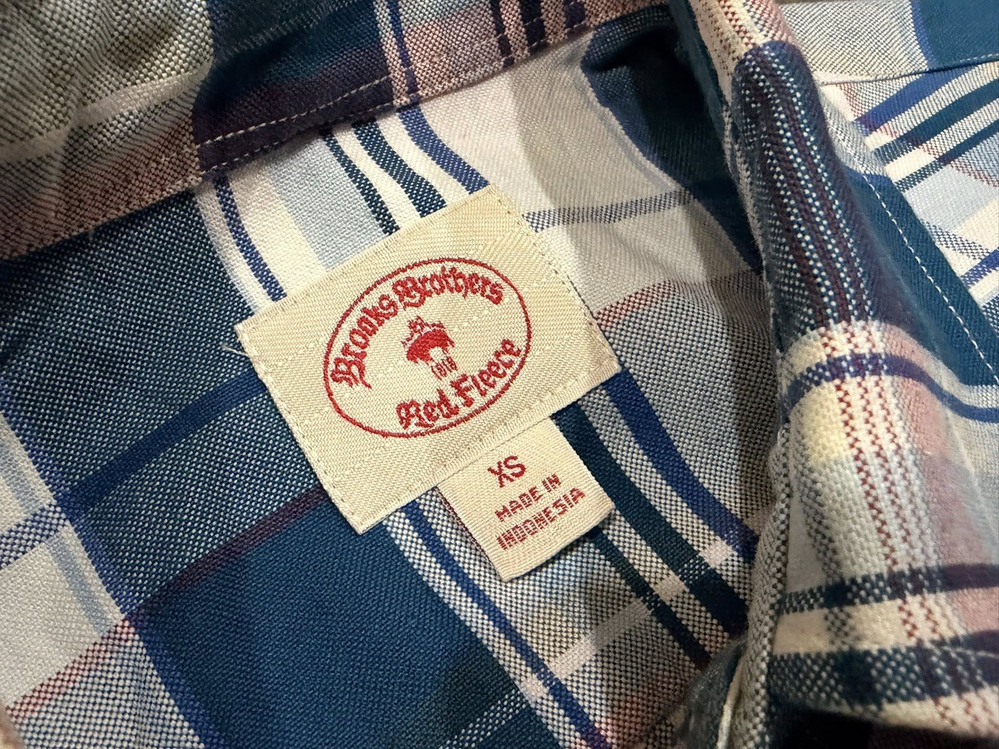Brooks Brothers Brooks Brothers Red Fleece button up XS 2745 Size US XS / EU 42 / 0 - 6 Thumbnail