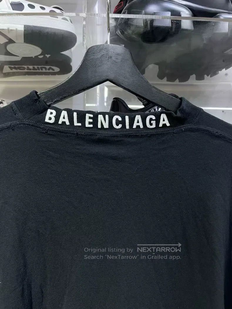 Balenciaga Balenciaga Black Short Sleeve T-Shirt Size US M / EU 48-50 / 2 - 7 Thumbnail