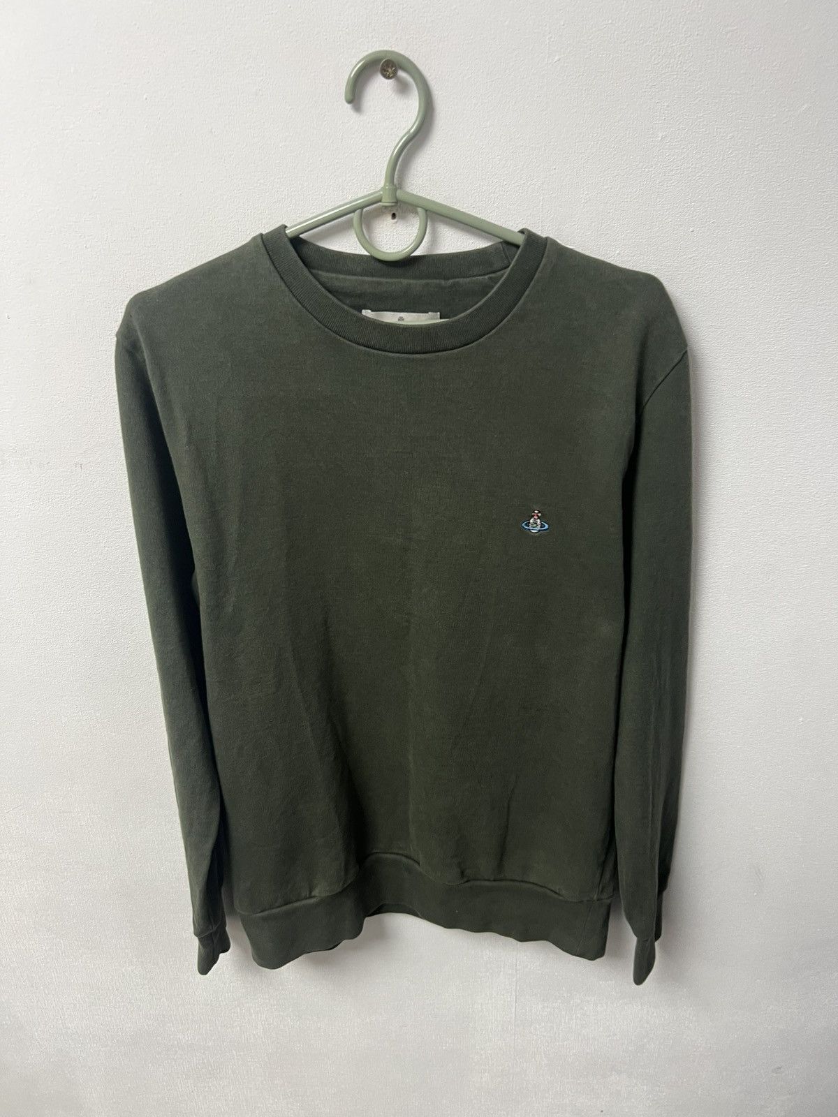 Vivienne Westwood Vintage Vivienne Westwood Sweatshirt Orb Logo Basic Pullover Size US M / EU 48-50 / 2 - 2 Thumbnail