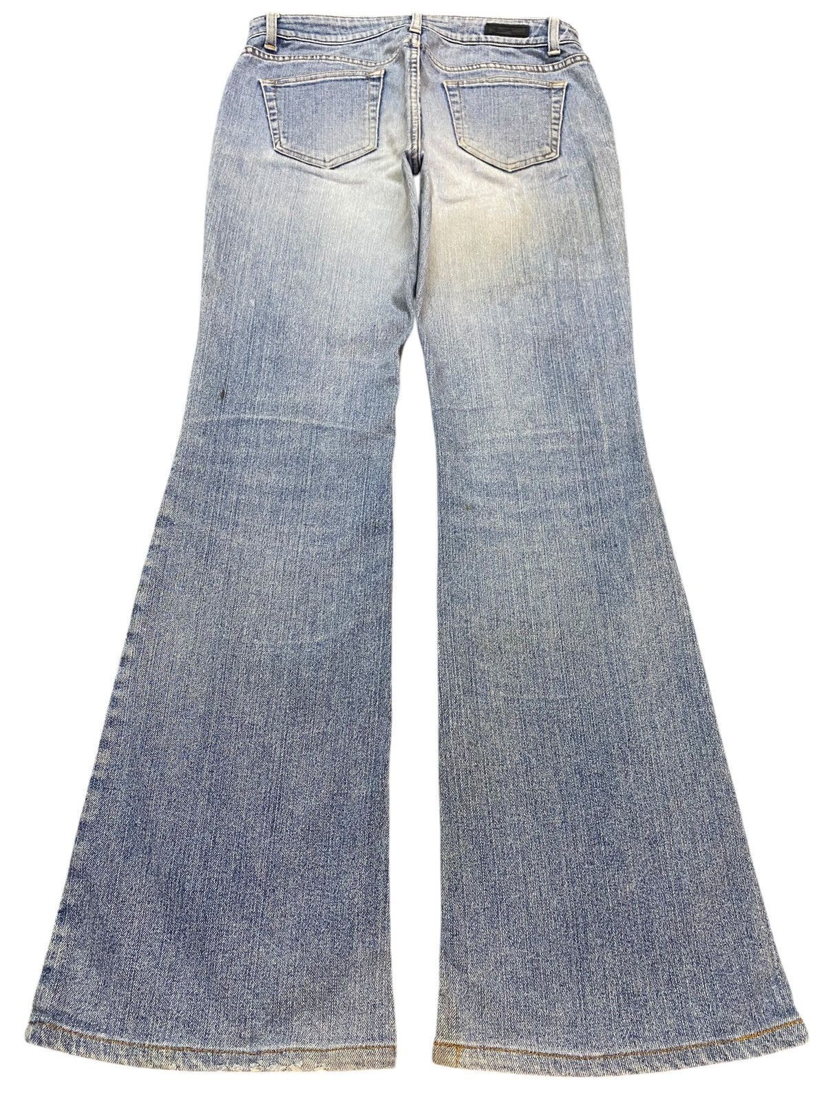 Other Vintage Geogia Love Fade Wash Flare Jeans Size 30" / US 8 / IT 44 - 2 Thumbnail