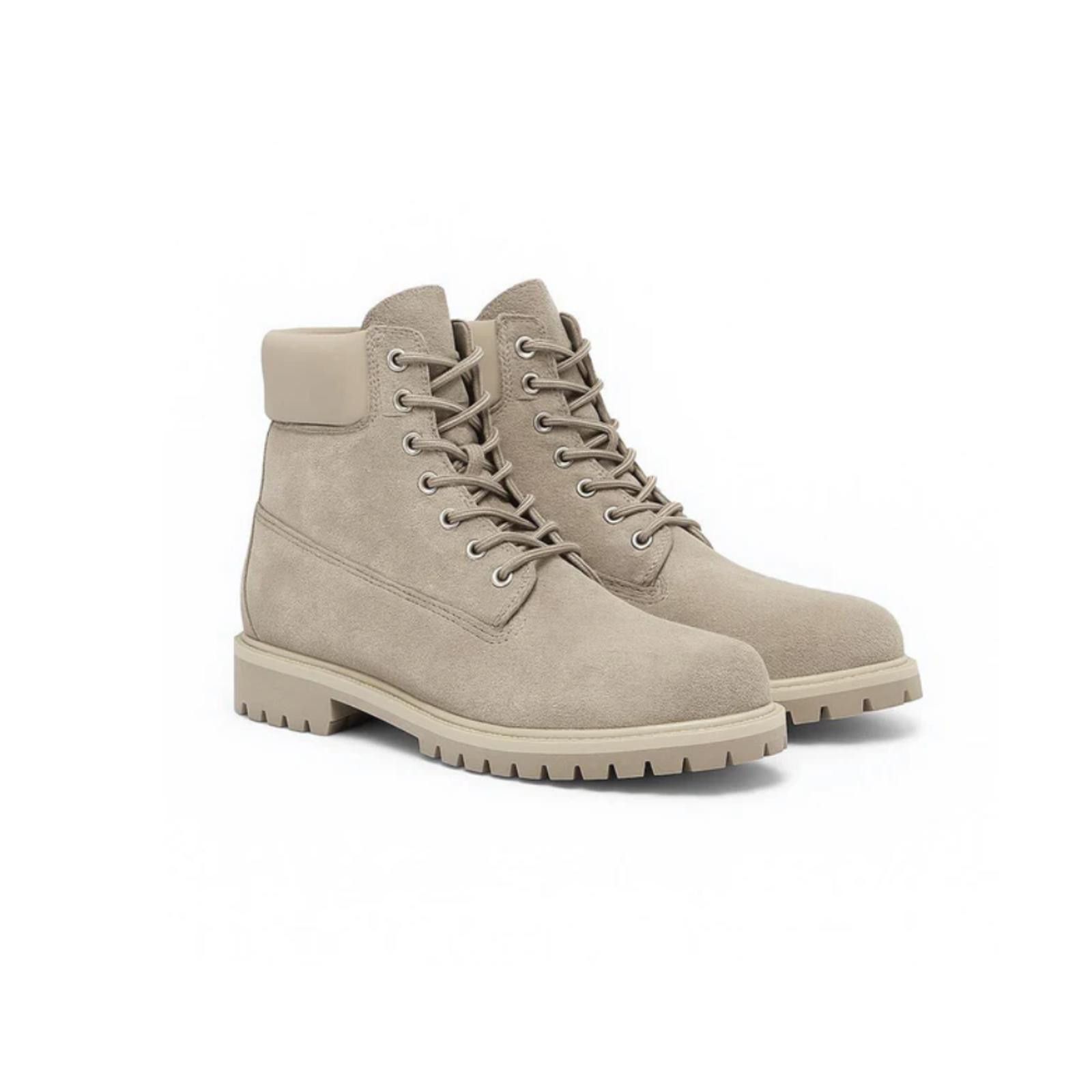 Other Taupe Suede Utility Boots Size US 8 / EU 41 - 5 Thumbnail