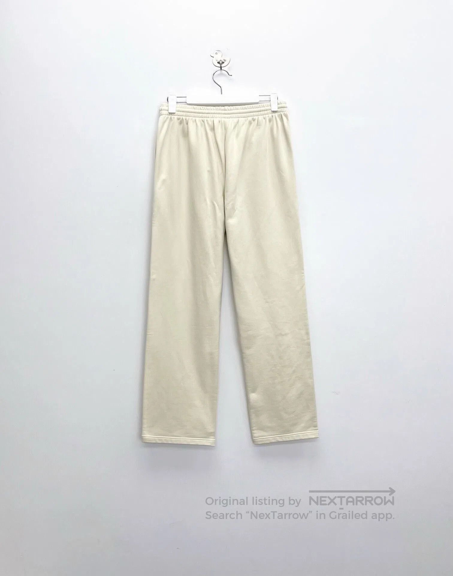 Balenciaga Balenciaga Embroidered Logo Long Pants in Beige. Size US 32 / EU 48 - 2 Thumbnail