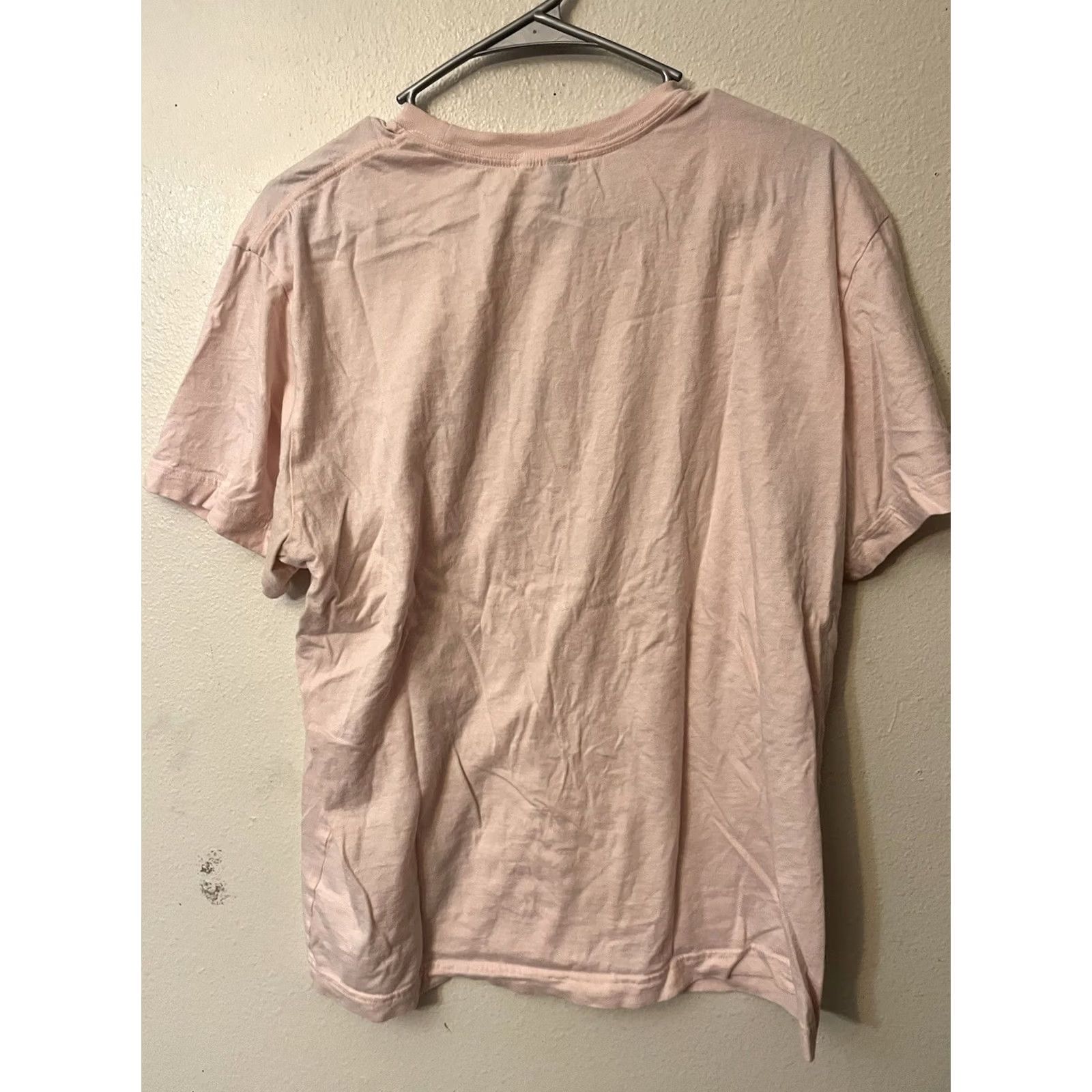 H&M H&M Divided Soul Searcher T-shirt Crew Neck Short Sleeve Light Pink Large Men Shirt Cotton Graphic Print Size US L / EU 52-54 / 3 - 2 Thumbnail