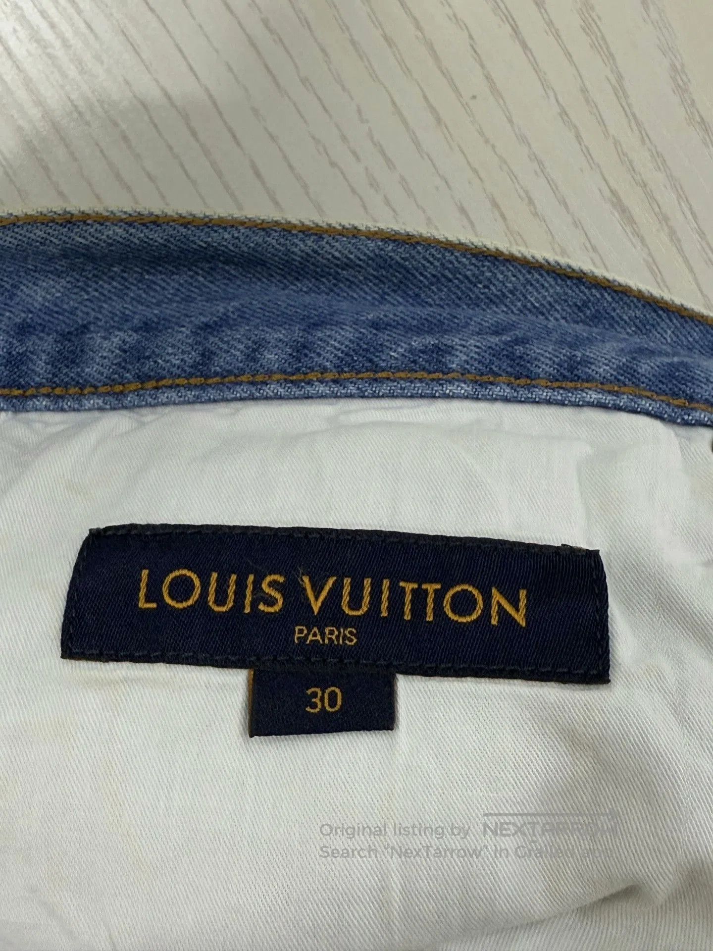 Louis Vuitton Louis Vuitton Washed Distressed Jeans 30. Size US 30 / EU 46 - 5 Thumbnail
