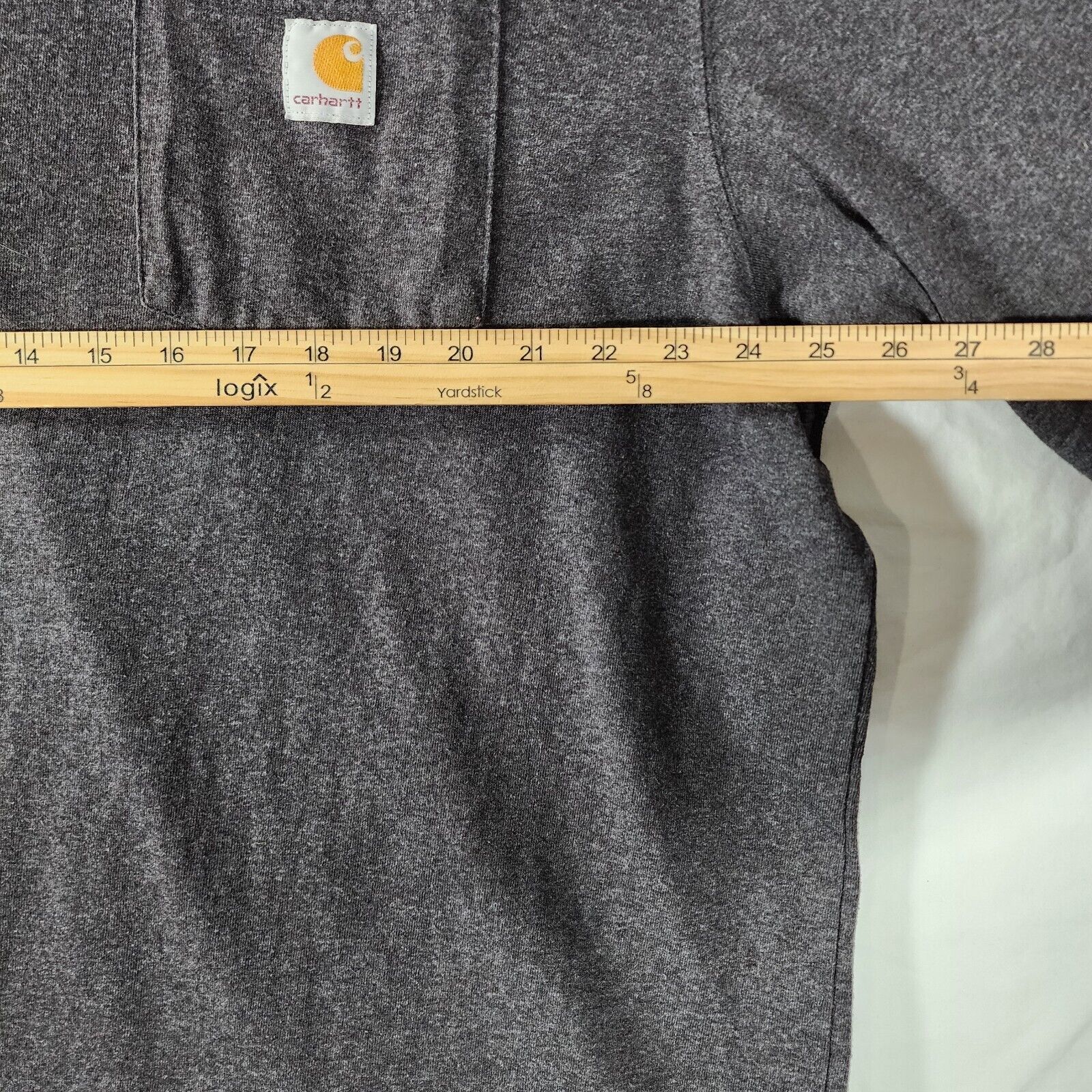 Carhartt Carhartt Shirt Mens 2XL Charcoal Gray Loose Fit Short Sleeve Size US XXL / EU 58 / 5 - 6 Thumbnail