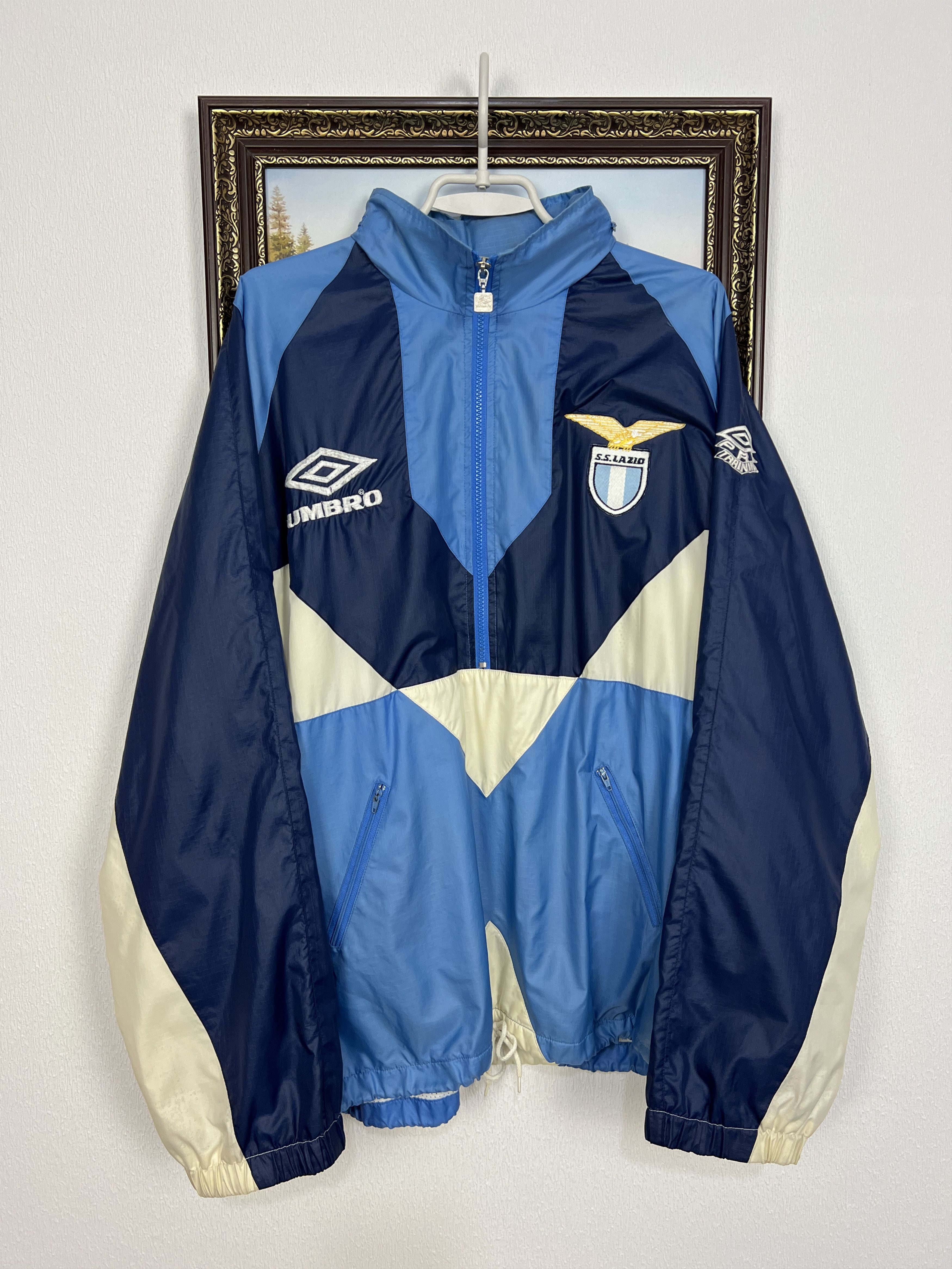 Umbro vintage 1992-1993 umbro lazio tracksuit top | Grailed