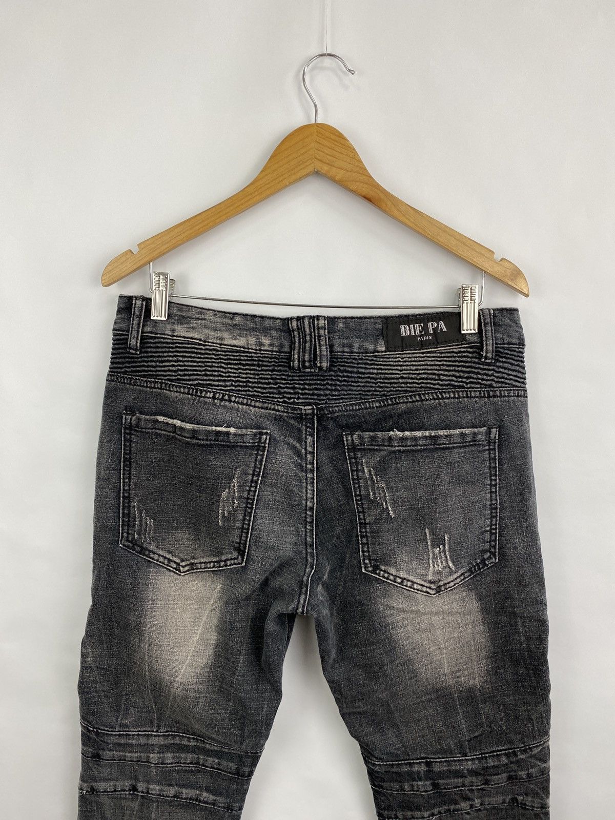 Japanese Brand 🇯🇵 Y2K Biepa Japan Japan Punk Metal Emo plain balmain style Size US 34 / EU 50 - 11 Thumbnail