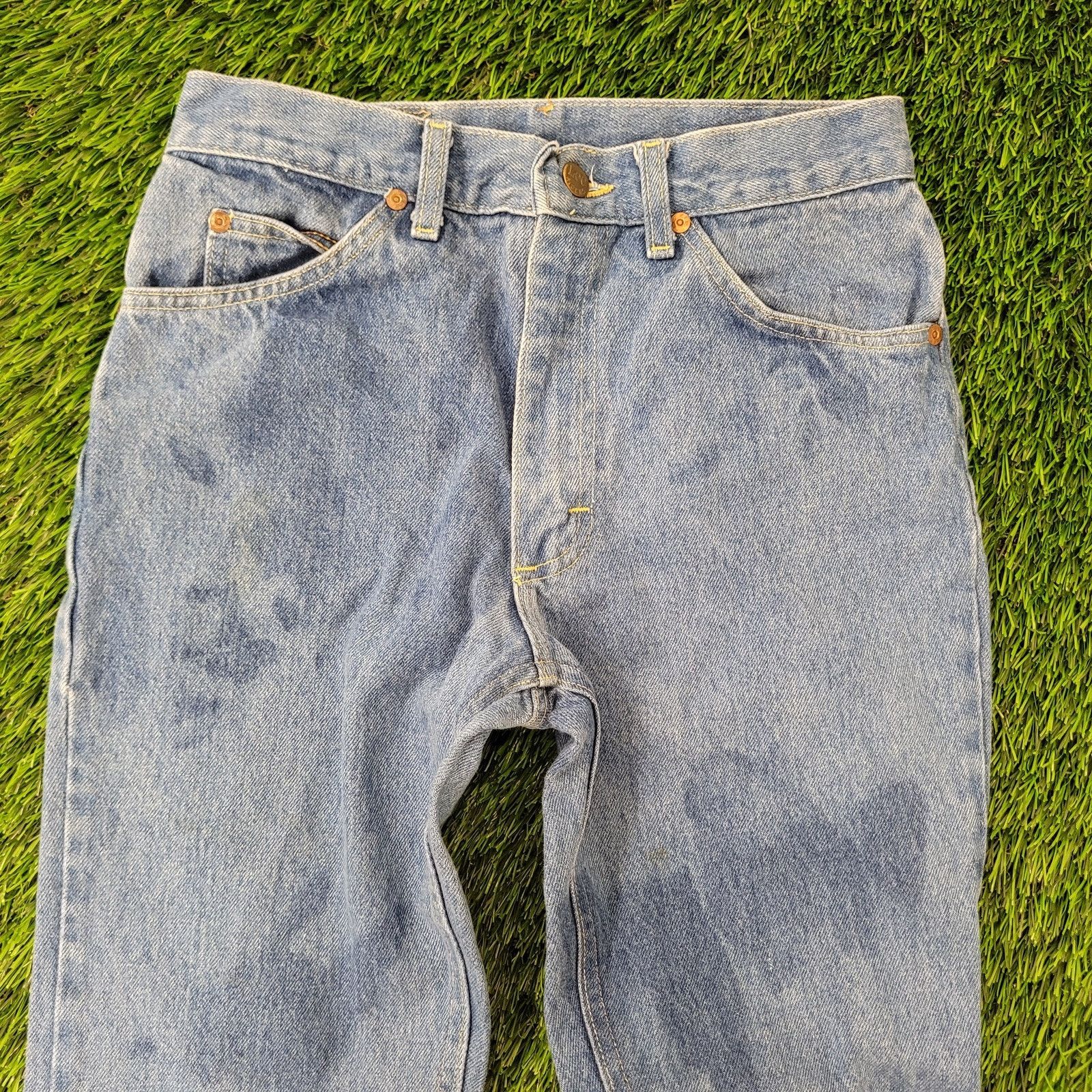 Lee Vintage 80s LEE Riders Jeans 26x31 USA Union-Made Faded Size US 26 / EU 42 - 4 Thumbnail