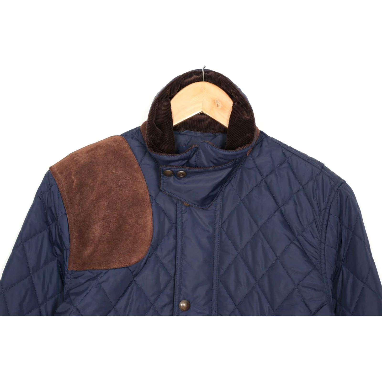 Polo Ralph Lauren POLO RALPH LAUREN Jacket Women Size L Blue Quilted MJ6008 Size L / US 10 / IT 46 - 5 Thumbnail