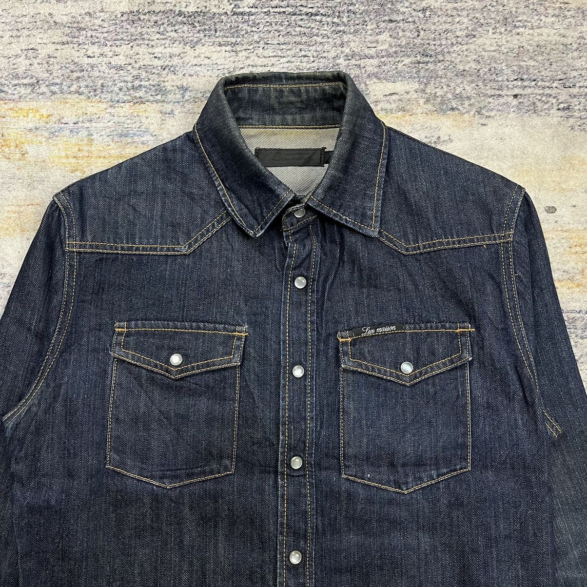 JACKROSE × Japanese Brand Jackrose Luv Maison indigo denim western shirt Size US S / EU 44-46 / 1 - 3 Thumbnail