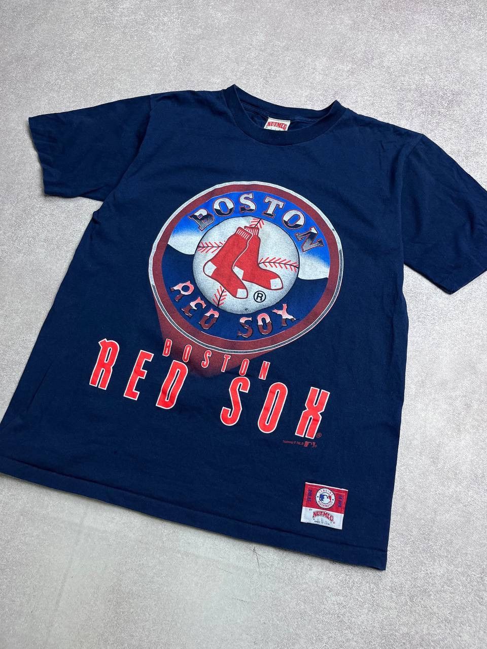 Nutmeg Vintage 90's Nutmeg Mills Boston Red Sox Archive T-shirt L Size US L / EU 52-54 / 3 - 2 Thumbnail