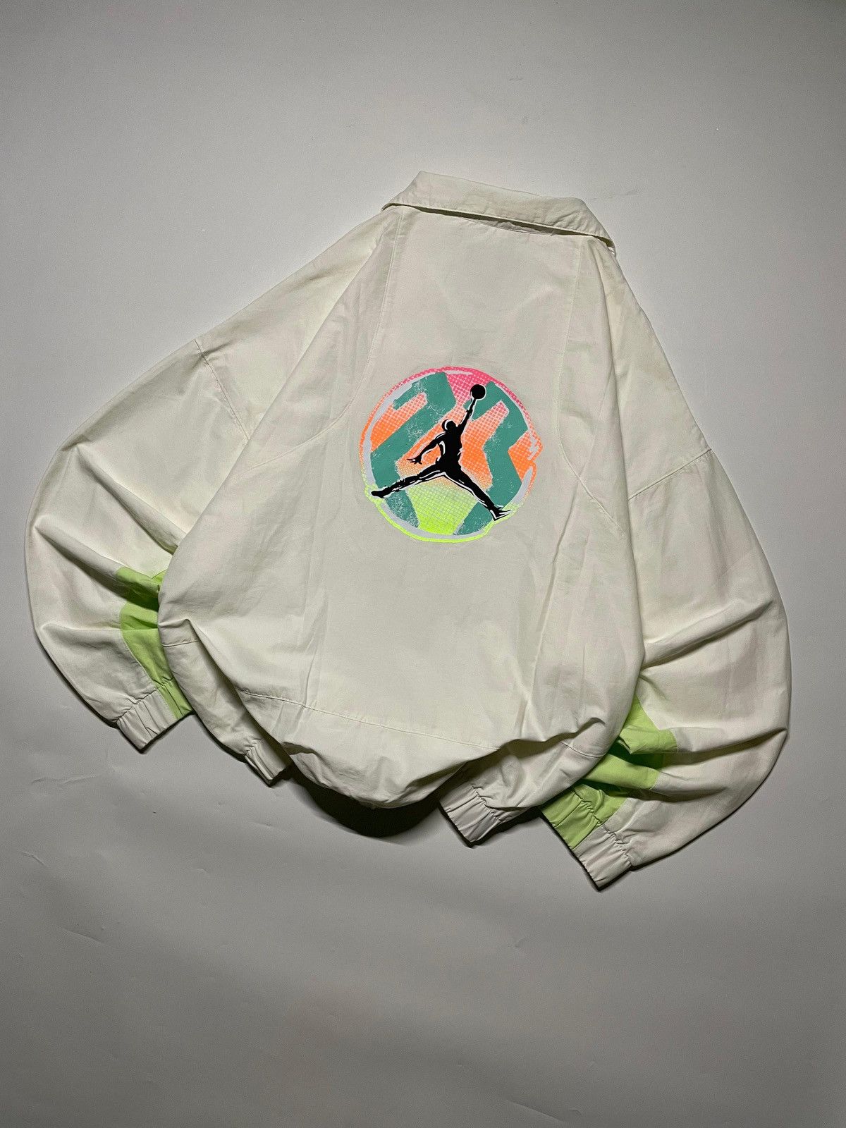 Nike × Vintage Nike Jordan Sport DNA TrackJacket Jumpman Windbreaker Size US S / EU 44-46 / 1 - 13 Thumbnail