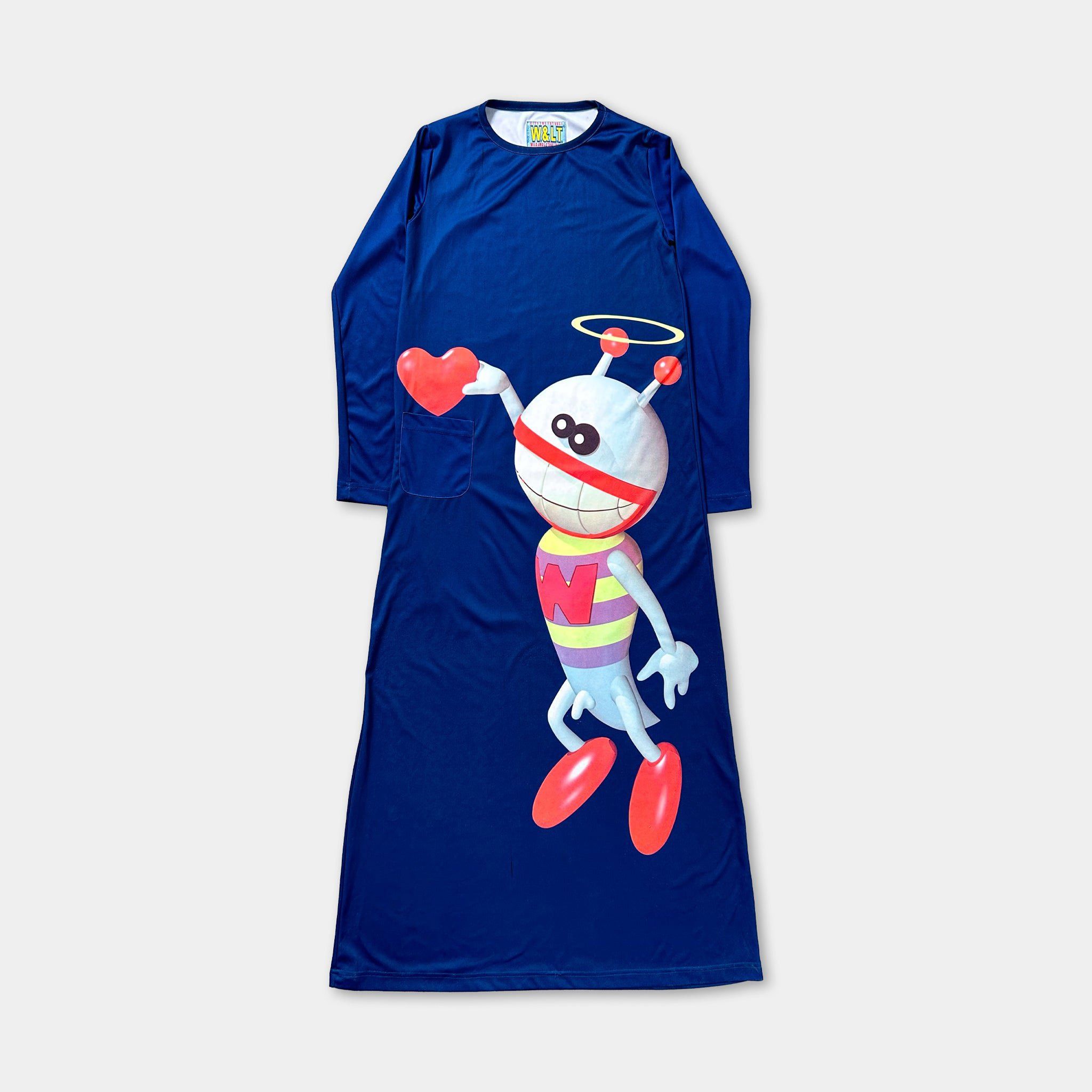 Walter Van Beirendonck Walter Van Beirendonck W&LT 1990’s Puk-Puk Graphic Dress Size S / US 4 / IT 40 - 1 Thumbnail