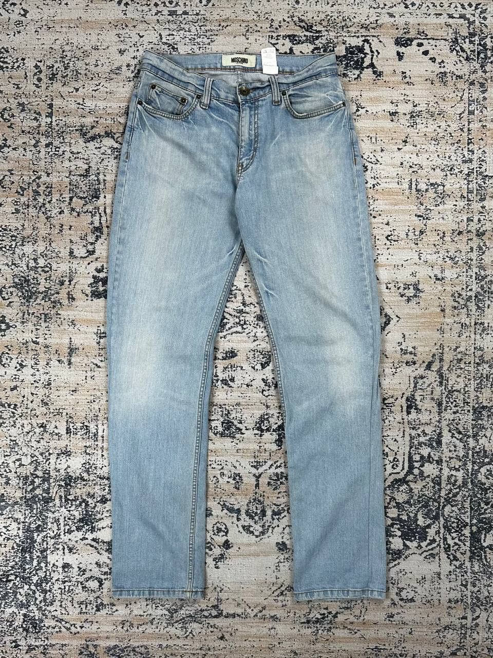 Moschino × Vintage Vintage Love Moschino Jeans Distressed Denim Pants 00s Size US 32 / EU 48 - 3 Thumbnail