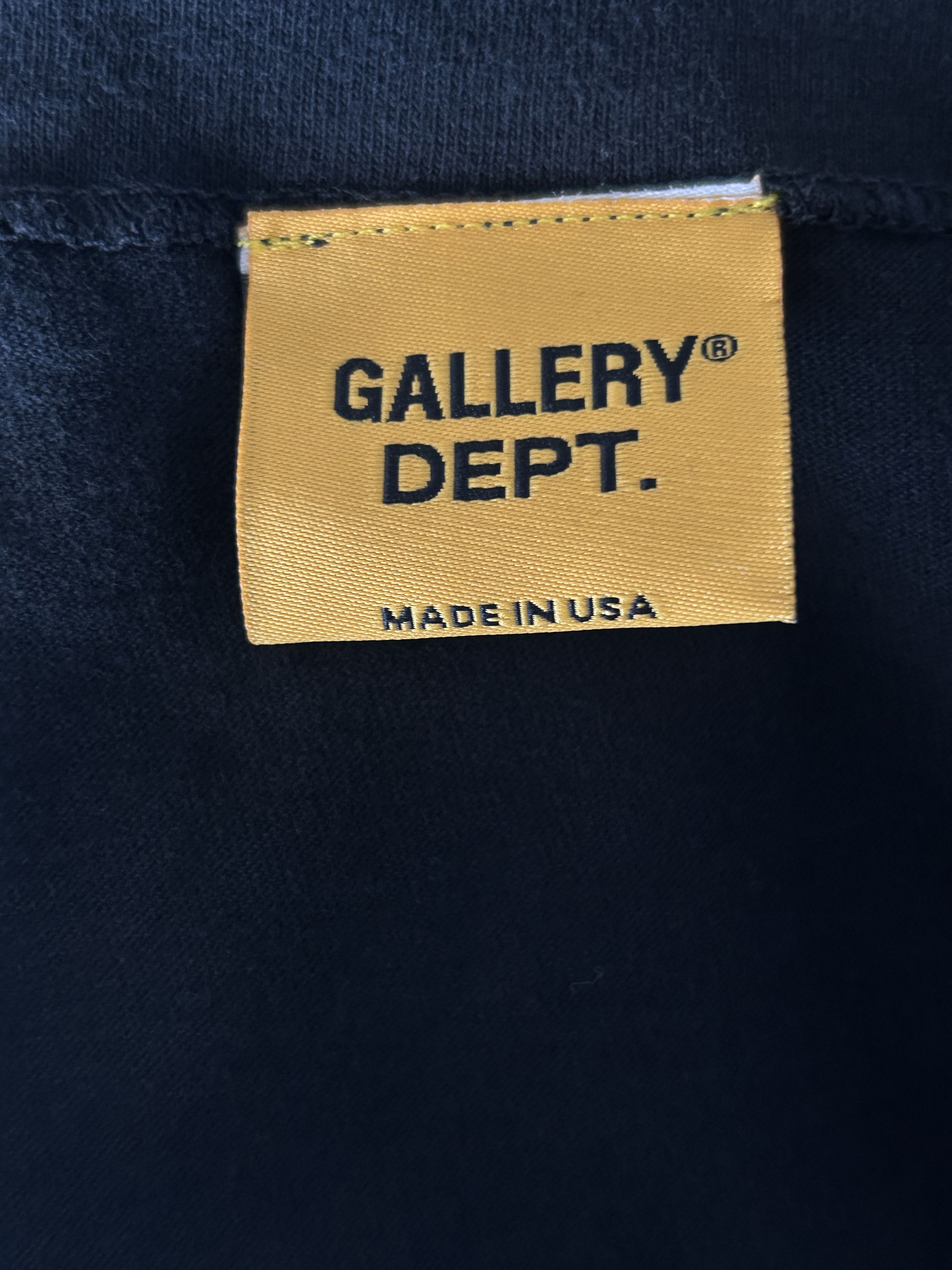 Gallery Dept. Gallery Dept Black & Blue Music Bar Longsleeve T-Shirt Size US XXL / EU 58 / 5 - 3 Thumbnail
