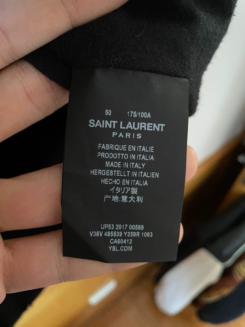 Saint Laurent Paris Saint laurent paris 17 FW flamingo silk jacket 2506-Nextarr Size US M / EU 48-50 / 2 - 4 Thumbnail