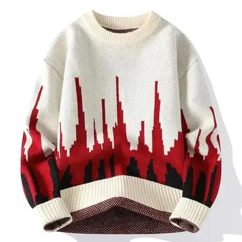 Aran Isles Knitwear Streetwear Mens Warm Sweater Top Quality Size US XL / EU 56 / 4 - 2 Thumbnail