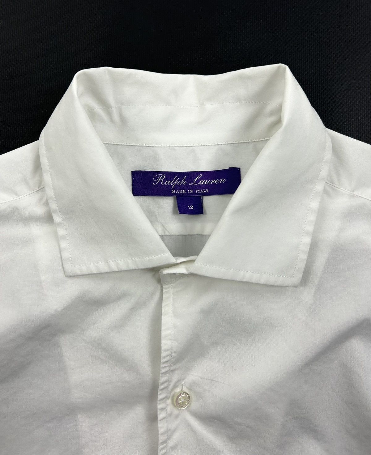Ralph Lauren Purple Label Ralph Lauren Purple Label White Button-Up Shirt Women’s L 12 Size L / US 10 / IT 46 - 9 Thumbnail