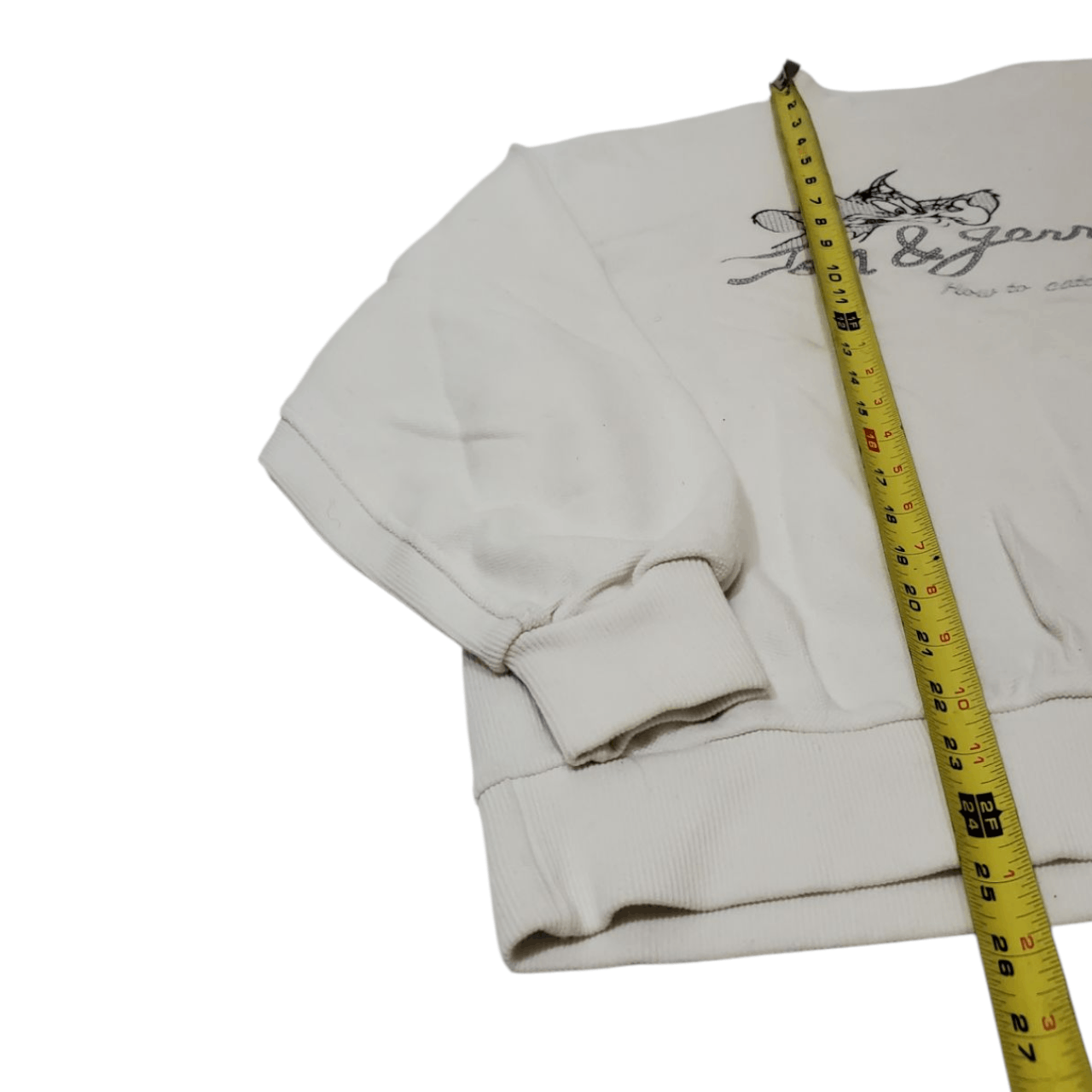 Vintage 2001 Tom & Jerry Embroidered Sweatshirt Size US M / EU 48-50 / 2 - 6 Thumbnail