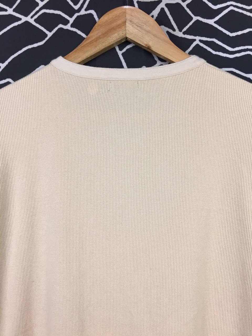 J.Crew J.Crew Essential Thermal Waffle Knit Long Sleeve Henley Tee Size US S / EU 44-46 / 1 - 7 Thumbnail