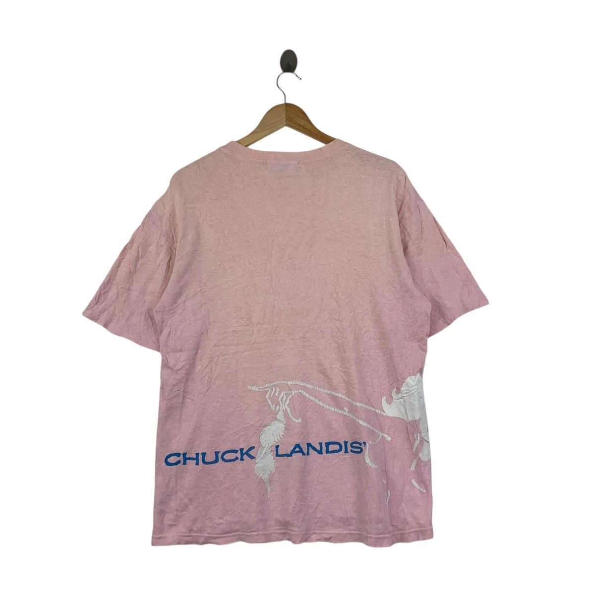 Vintage Vintage CHUCK LANDIS’ Live Recording Tee Shirt Size US L / EU 52-54 / 3 - 4 Thumbnail