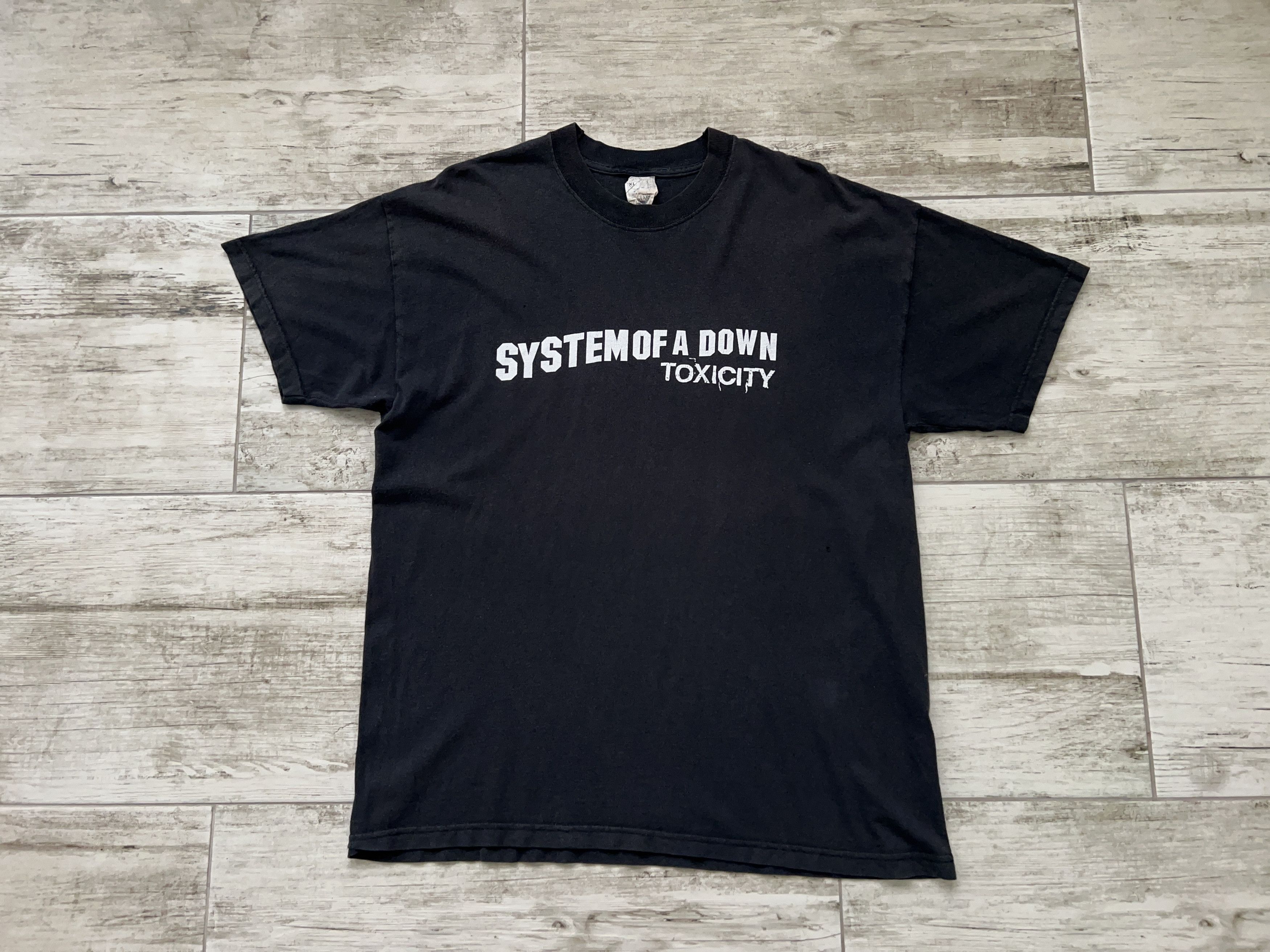 VINTAGE - SYSTEM OF A DOWN TOXICITY バンドTシャツ A3432 System of a Down Toxicity Shirt | eBay