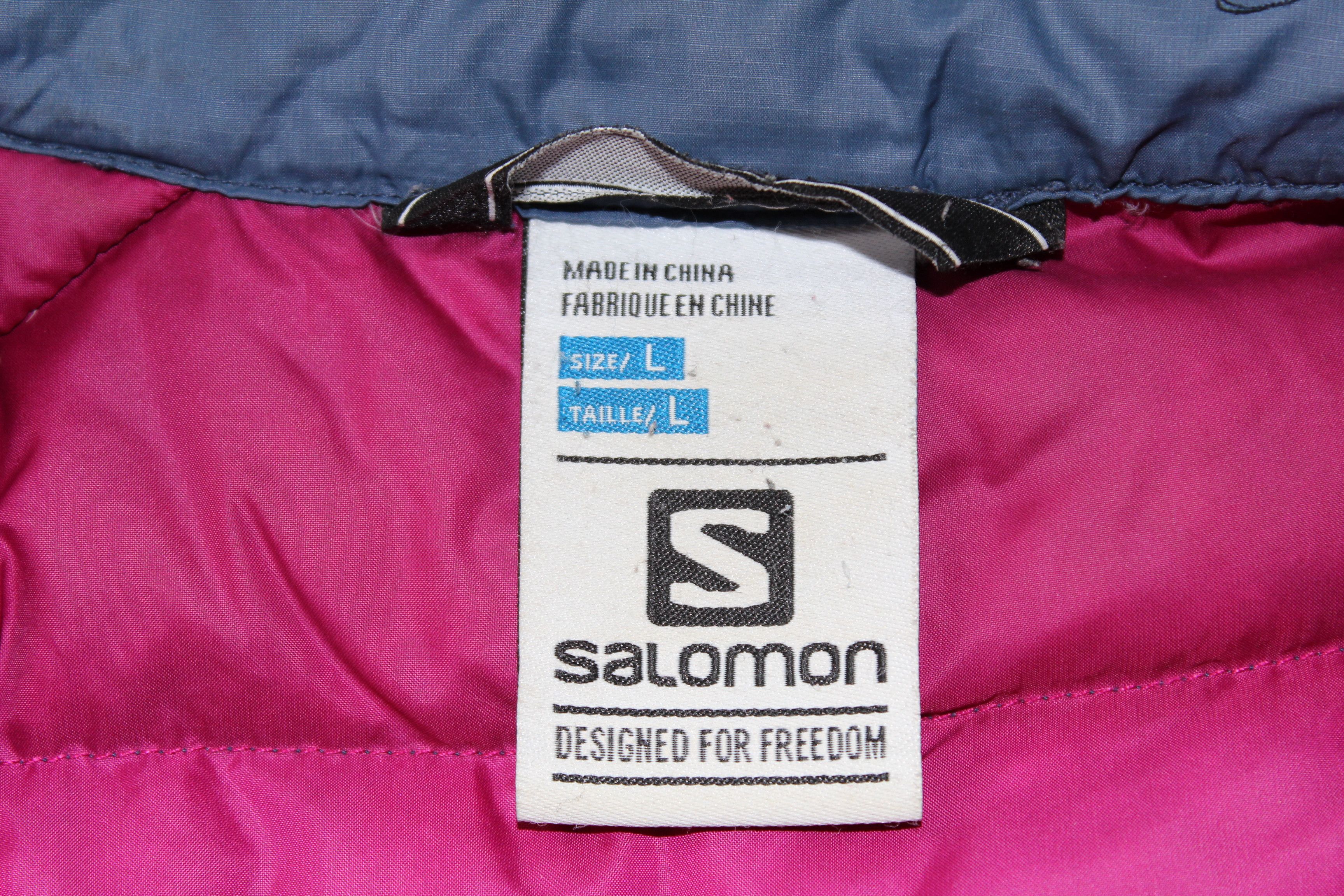 Other Salomon Blue Down Hooded Jacket Size US L / EU 52-54 / 3 - 6 Thumbnail