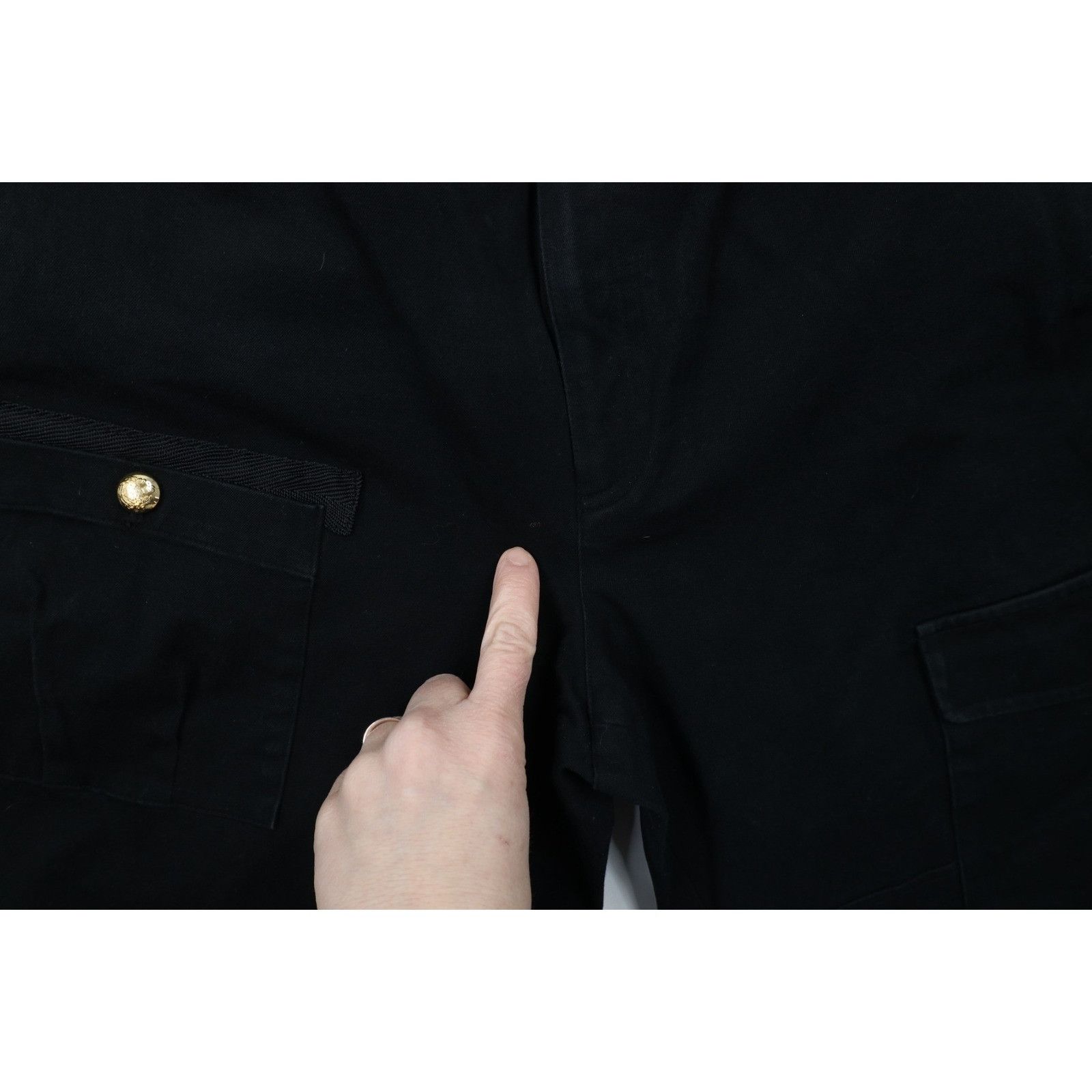 Polo Ralph Lauren Vintage 90s Ralph Lauren Distressed Side Buckle Cargo Pants Size 36" / US 14 / IT 50 - 6 Thumbnail