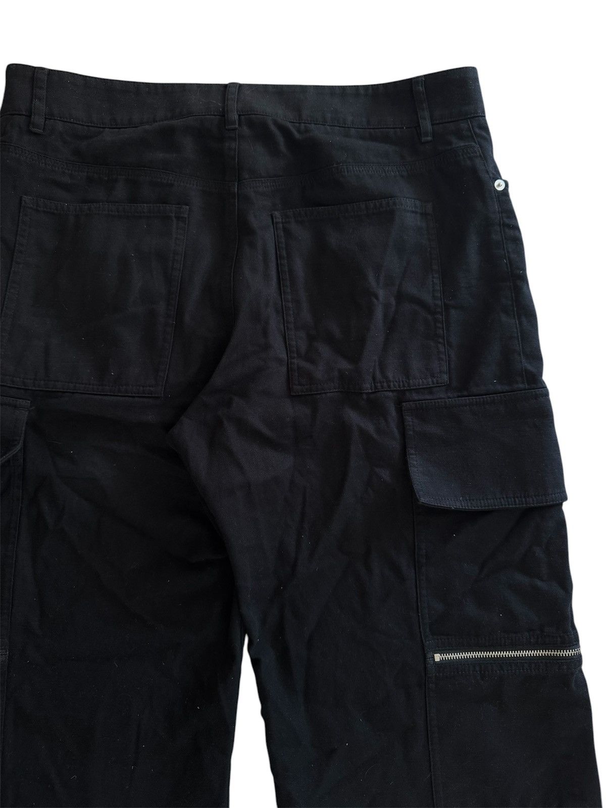 1017 ALYX 9SM Alyx Rare Black Cargo Runway Pocket Straight Cut Pants Size US 34 / EU 50 - 4 Thumbnail