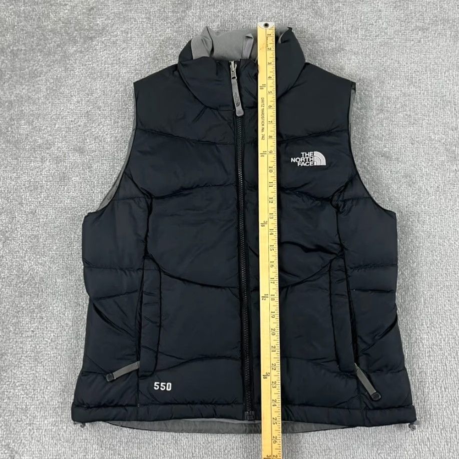 The North Face The North Face Vest Womens Small Black 550 Down Puffer Full Zip Hiking Outdoor Size S / US 4 / IT 40 - 5 Thumbnail