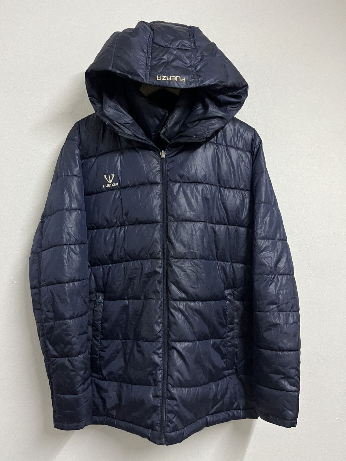 Japanese Brand 🔥 FUERZA OUTDOORWEAR HEAVY DOWN DOUBLE ZIPPER JACKETS Size US L / EU 52-54 / 3 - 3 Thumbnail