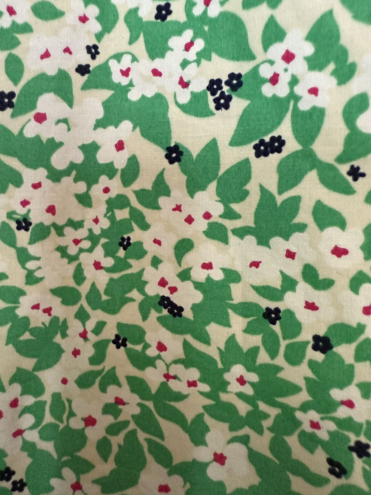 Lilly Pulitzer Lilly Pulitzer Women Green Floral LS Collared Cotton Shirt Size M / US 6-8 / IT 42-44 - 6 Thumbnail