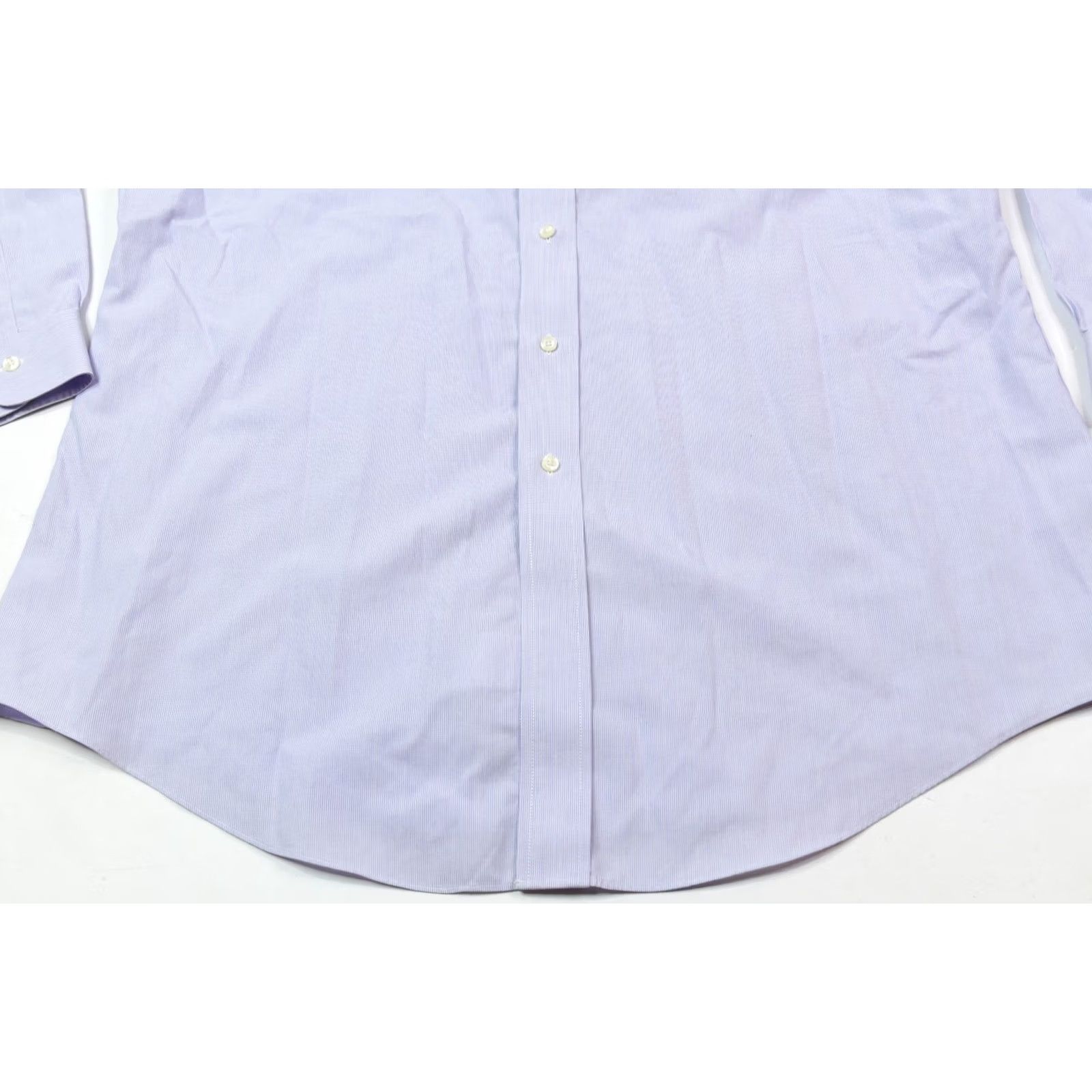 Brooks Brothers Brooks Brothers REGENT Shirt Mens 17.5 Purple Striped Long Sleeve Button-Up Size US XXL / EU 58 / 5 - 3 Thumbnail