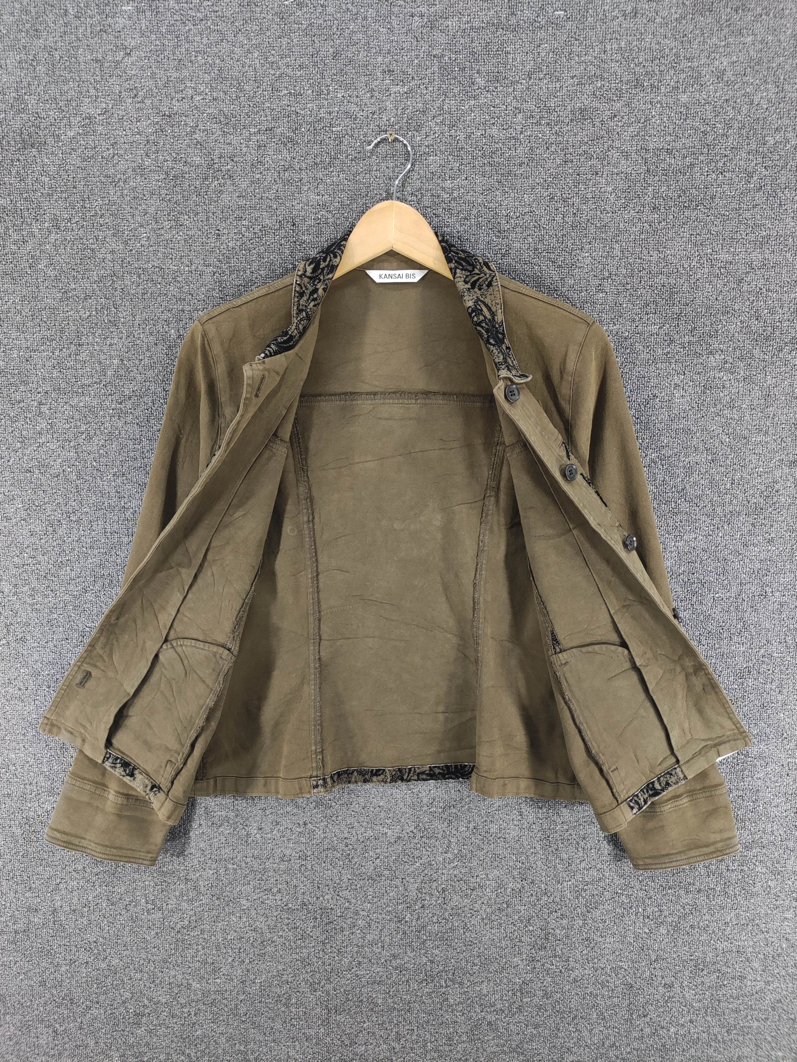 Japanese Brand Vintage Kansai Bis Shirt Jacket Button Up Size M / US 6-8 / IT 42-44 - 2 Thumbnail