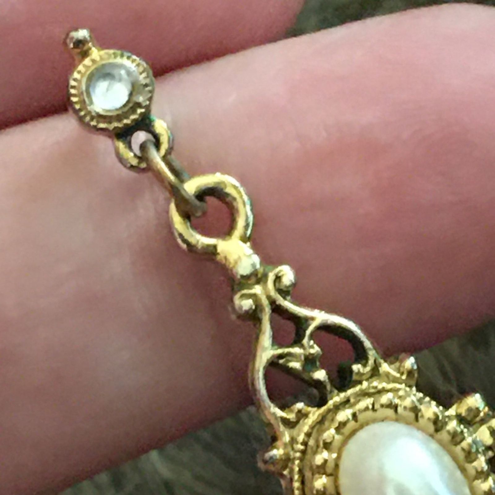 Vintage Vintage elegant pearl drop pierced earrings Size ONE SIZE - 5 Thumbnail