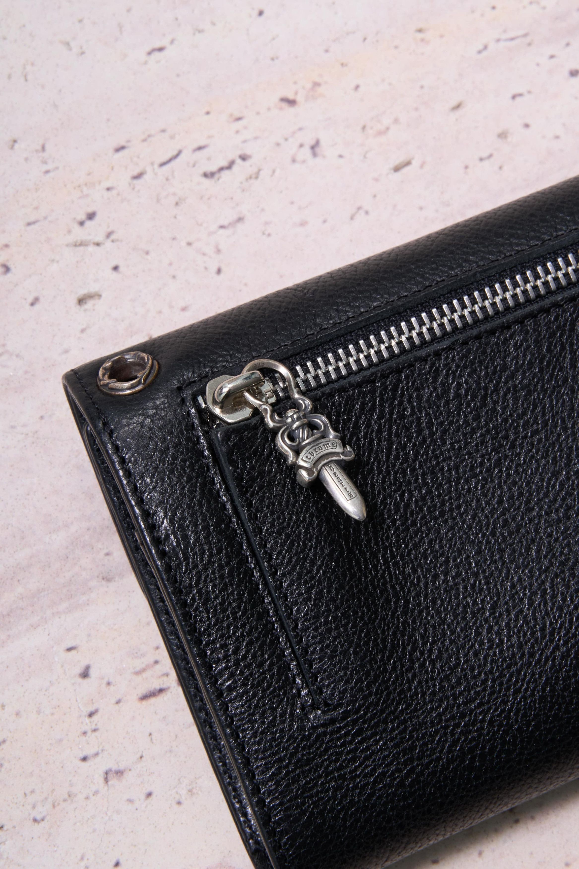 Chrome Hearts Chrome Hearts Wave mini black wallet Size ONE SIZE - 7 Thumbnail