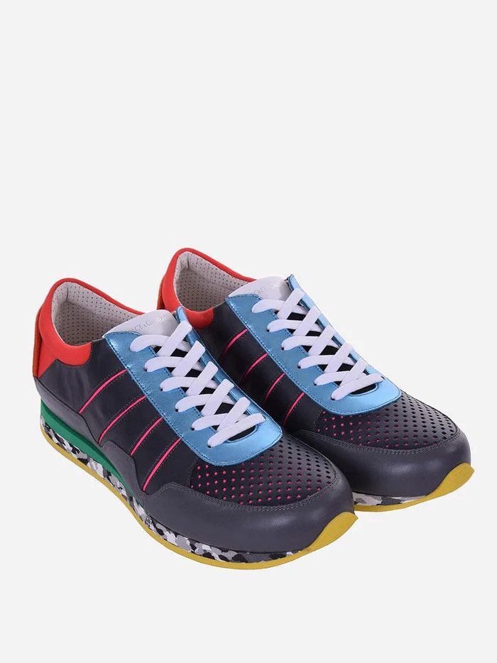 Dolce & Gabbana o1y0125 Shell Low-Top Sneakers in Multicolor Size US 7 / EU 40 - 2 Thumbnail