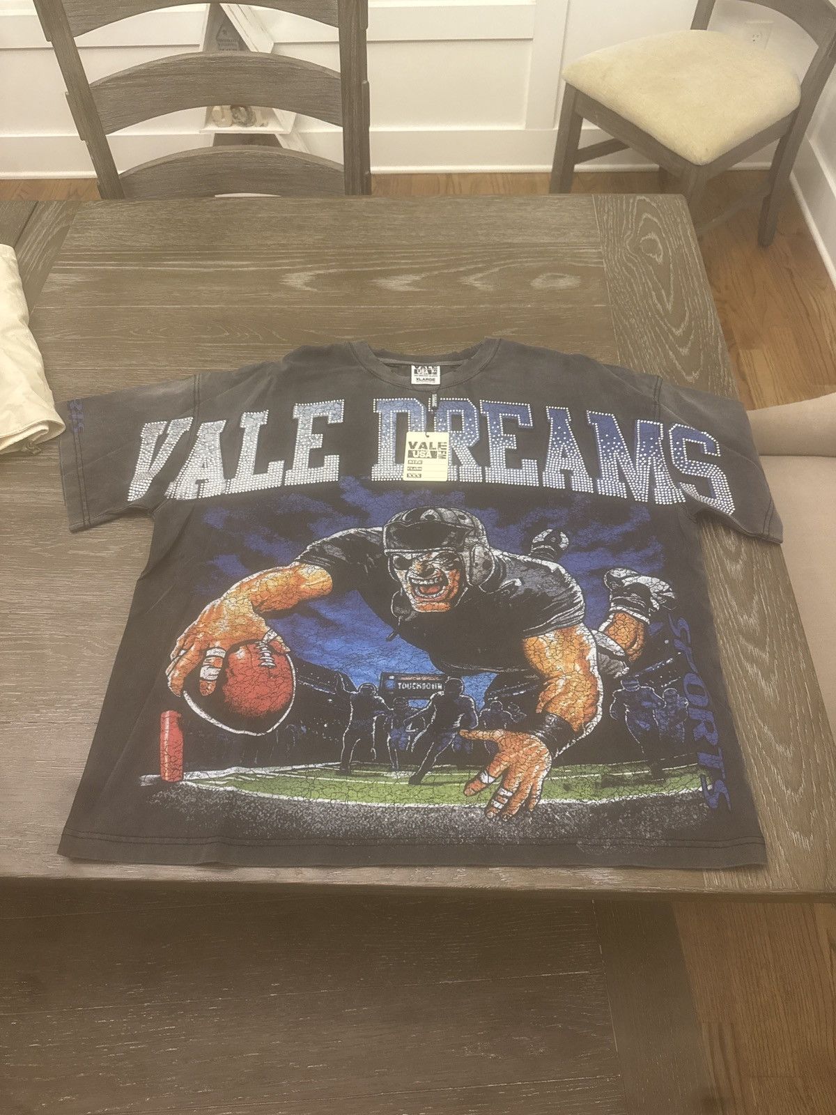 Vale Vale forever gridiron bling tee Size US XL / EU 56 / 4 - 1 Thumbnail